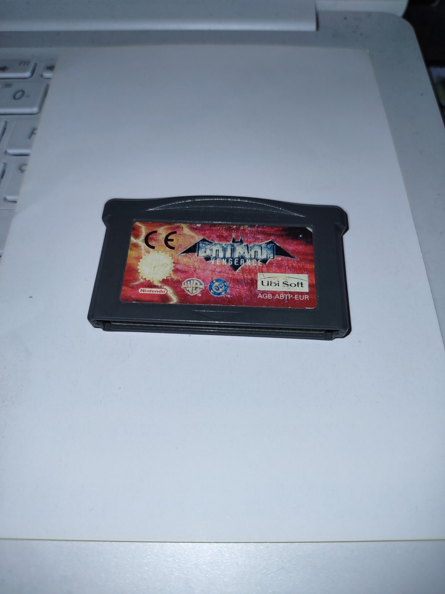 Gioco Nintendo GB bianco Advance Batman vengeance
