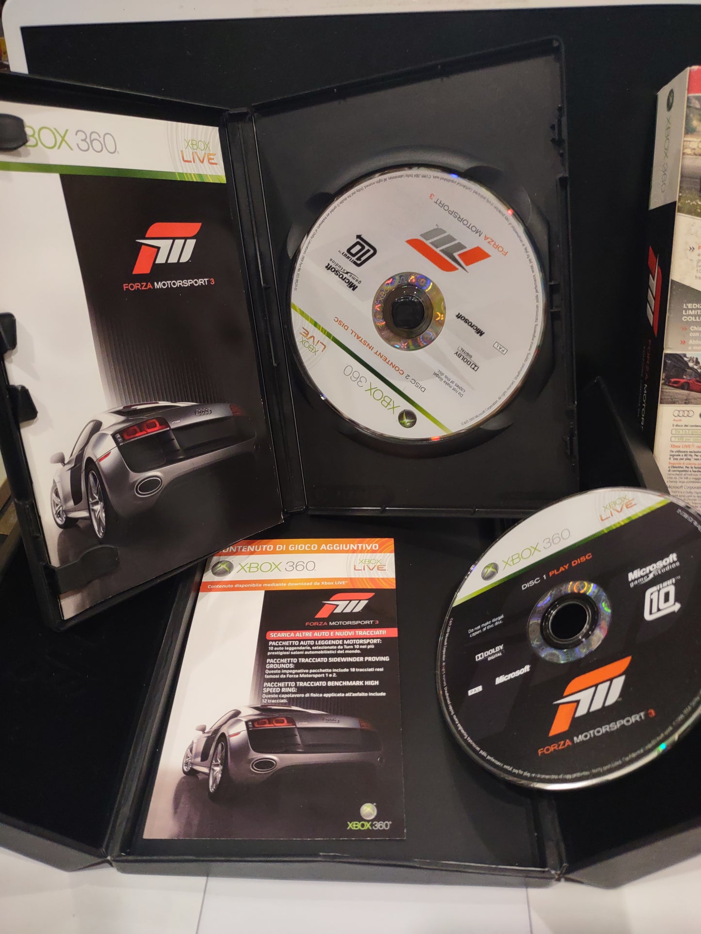 Gioco Xbox 360 forza Motorsport 3 edizione limitata da collezione