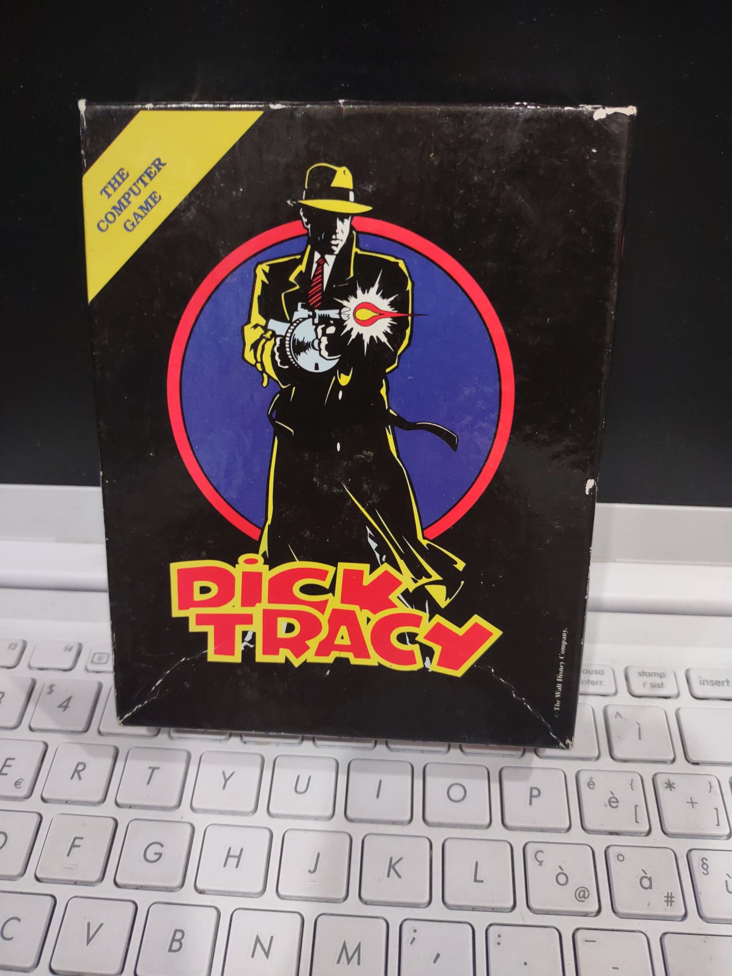 Gioco computer commodore cassette Dick Tracy