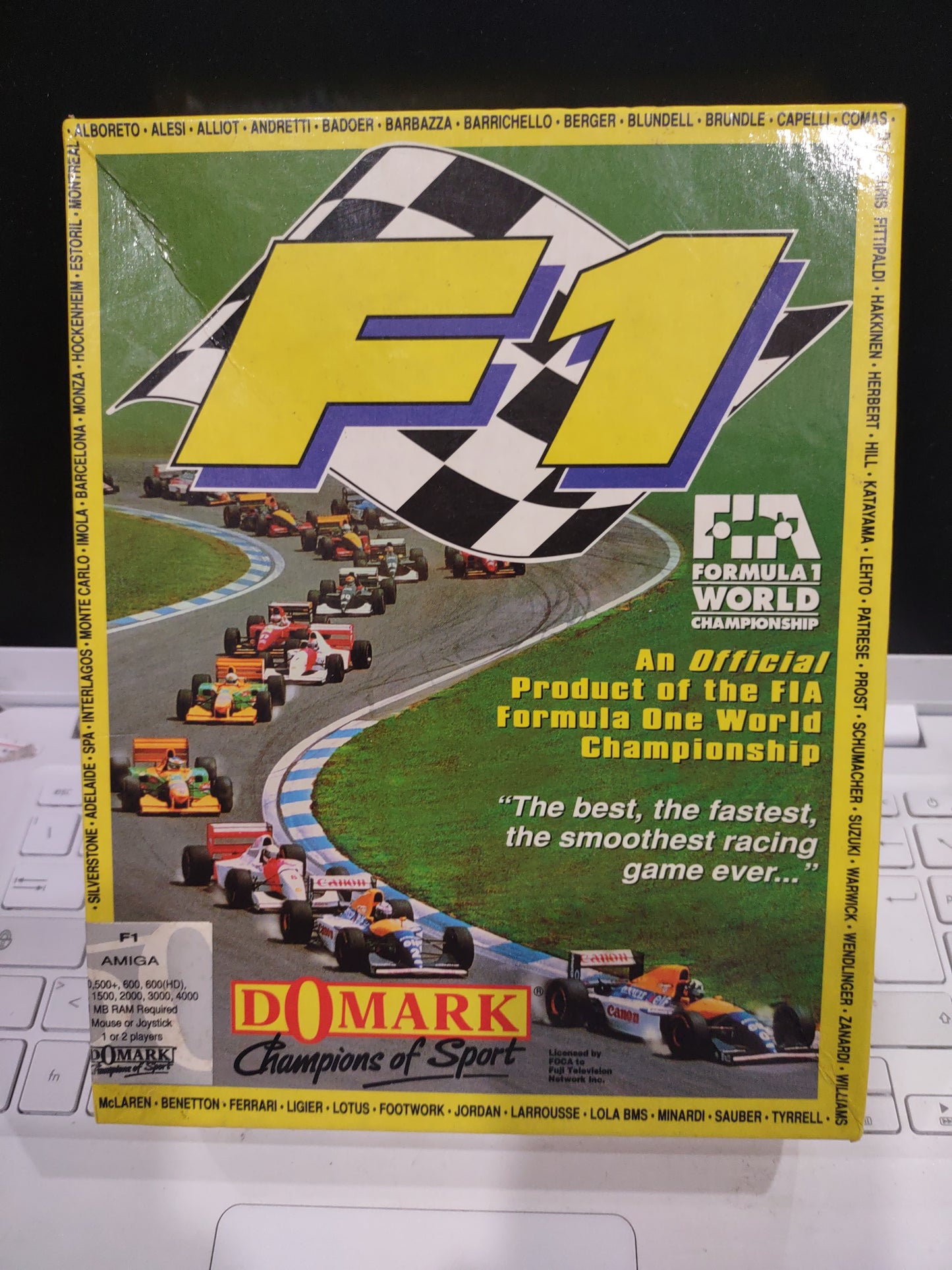 Gioco computer commodore Amiga disk F1