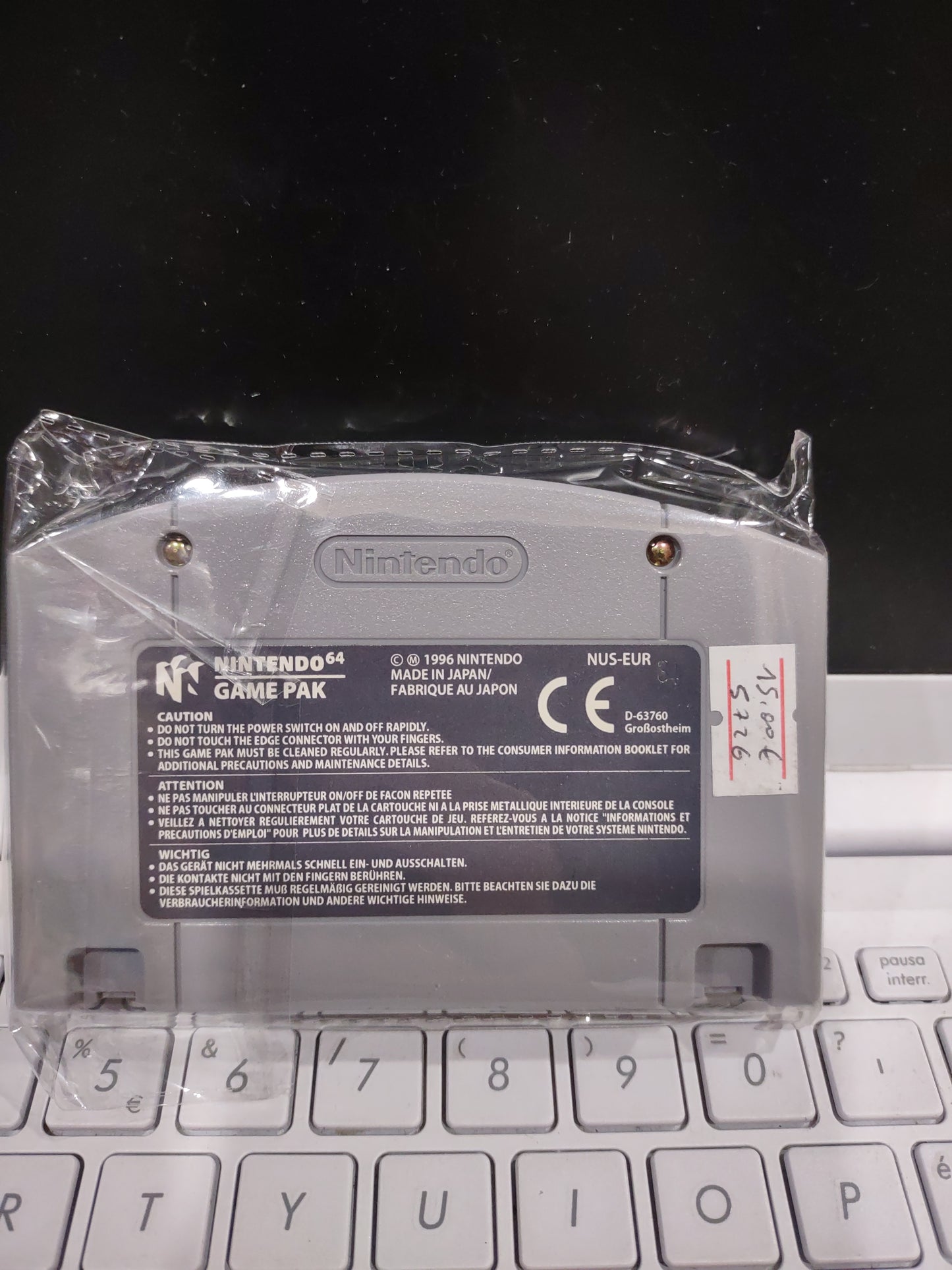 Gioco Nintendo 64 n64 wave Race 1996