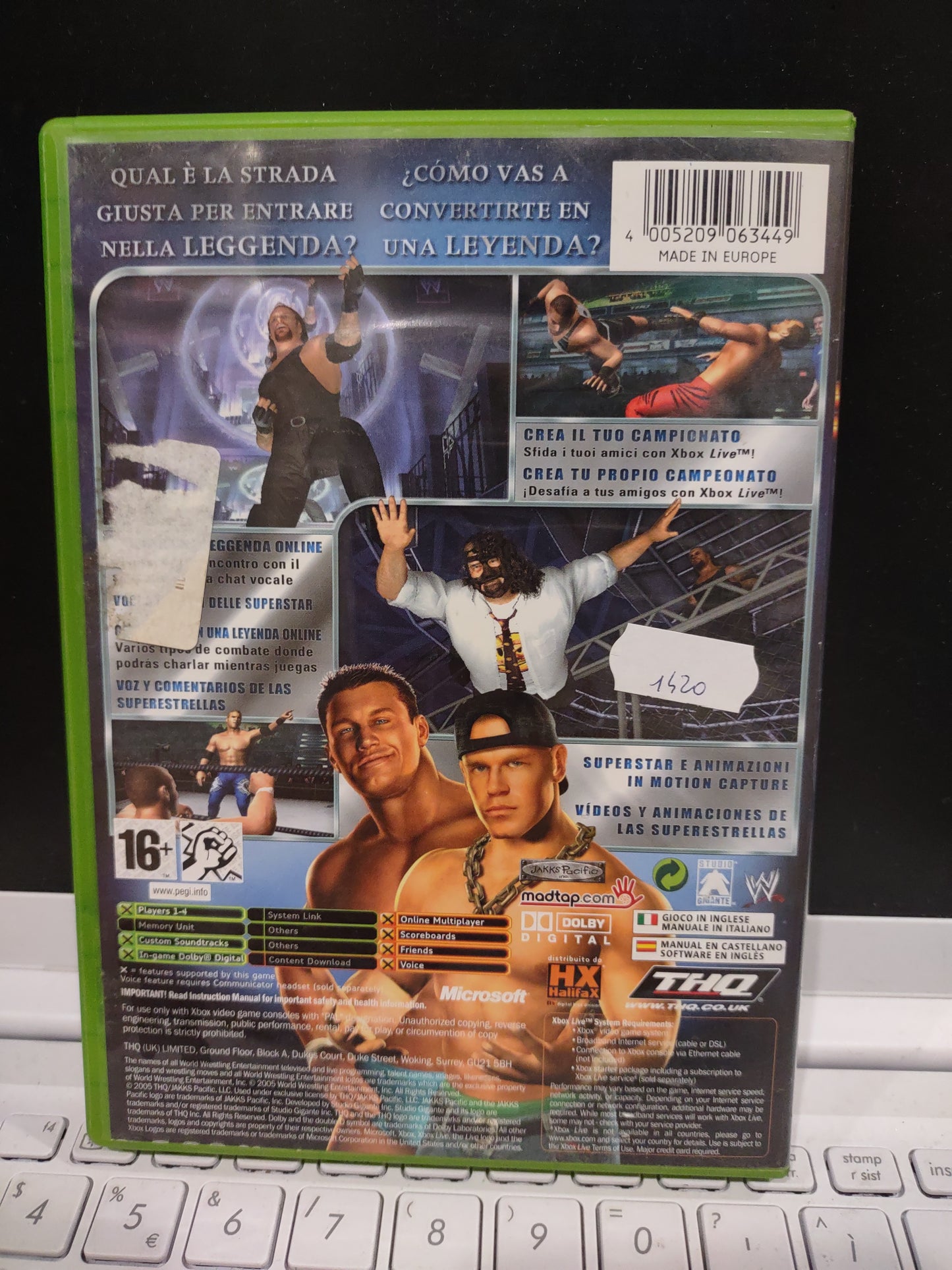 Gioco Xbox WrestleMania 21 wrestling