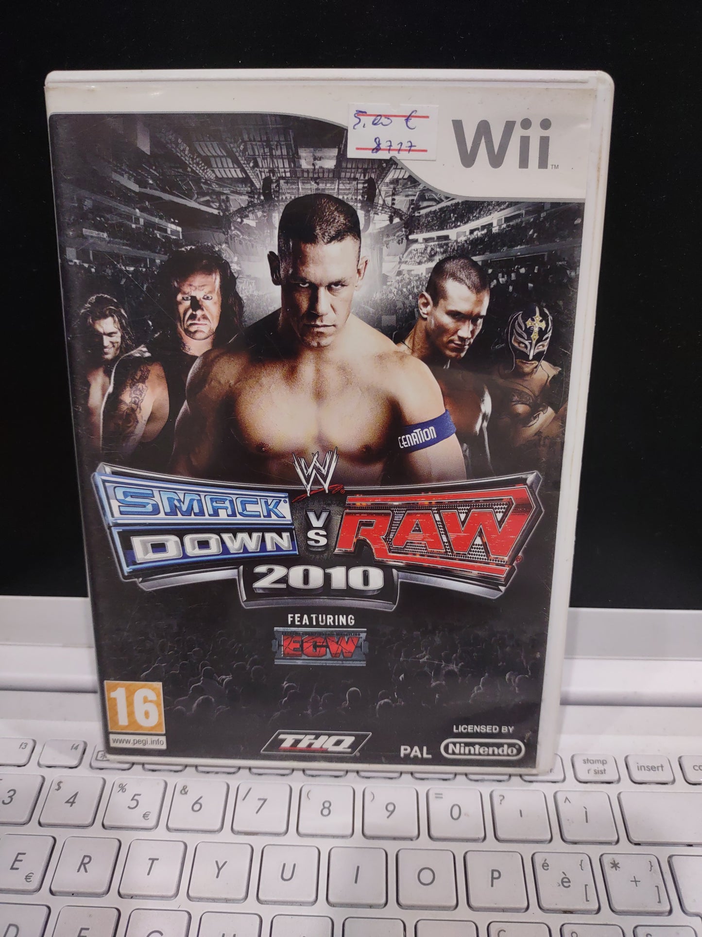 Gioco Nintendo Wii SmackDown vs RAW 2010 featuring ecw