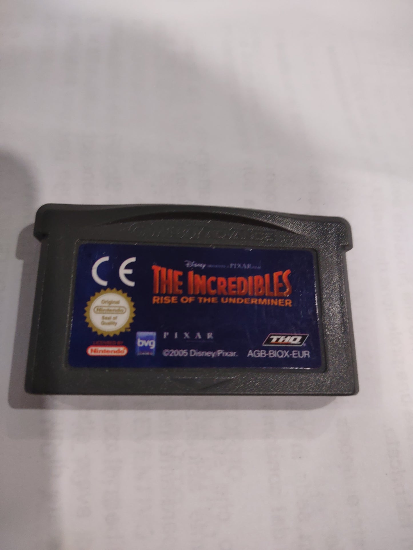 Gioco Nintendo game boy Advance gli incredibili Disney