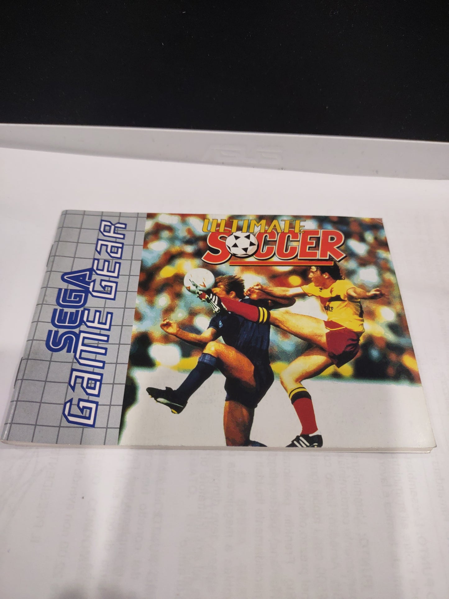 Libretto istruzioni sega gamegear ultimate soccer