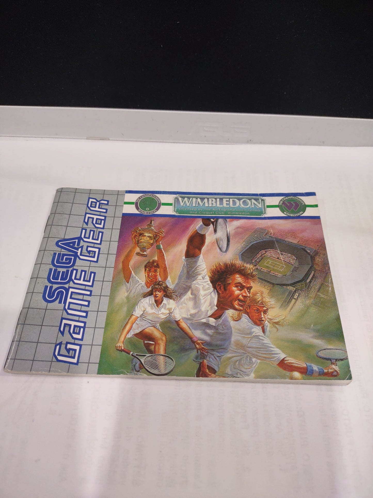 Libretto istruzioni sega gamegear Wimbledon