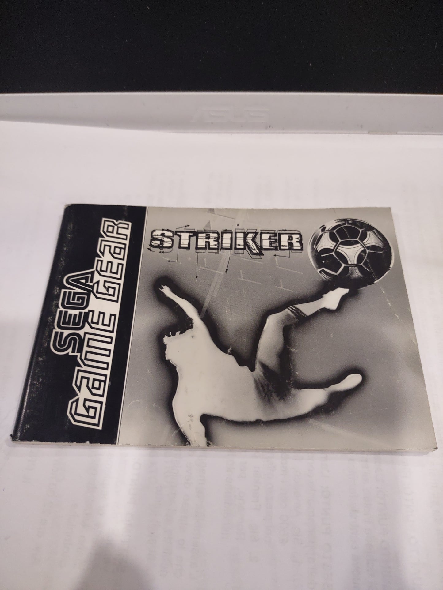 Libretto istruzioni sega gamegear calcio striker
