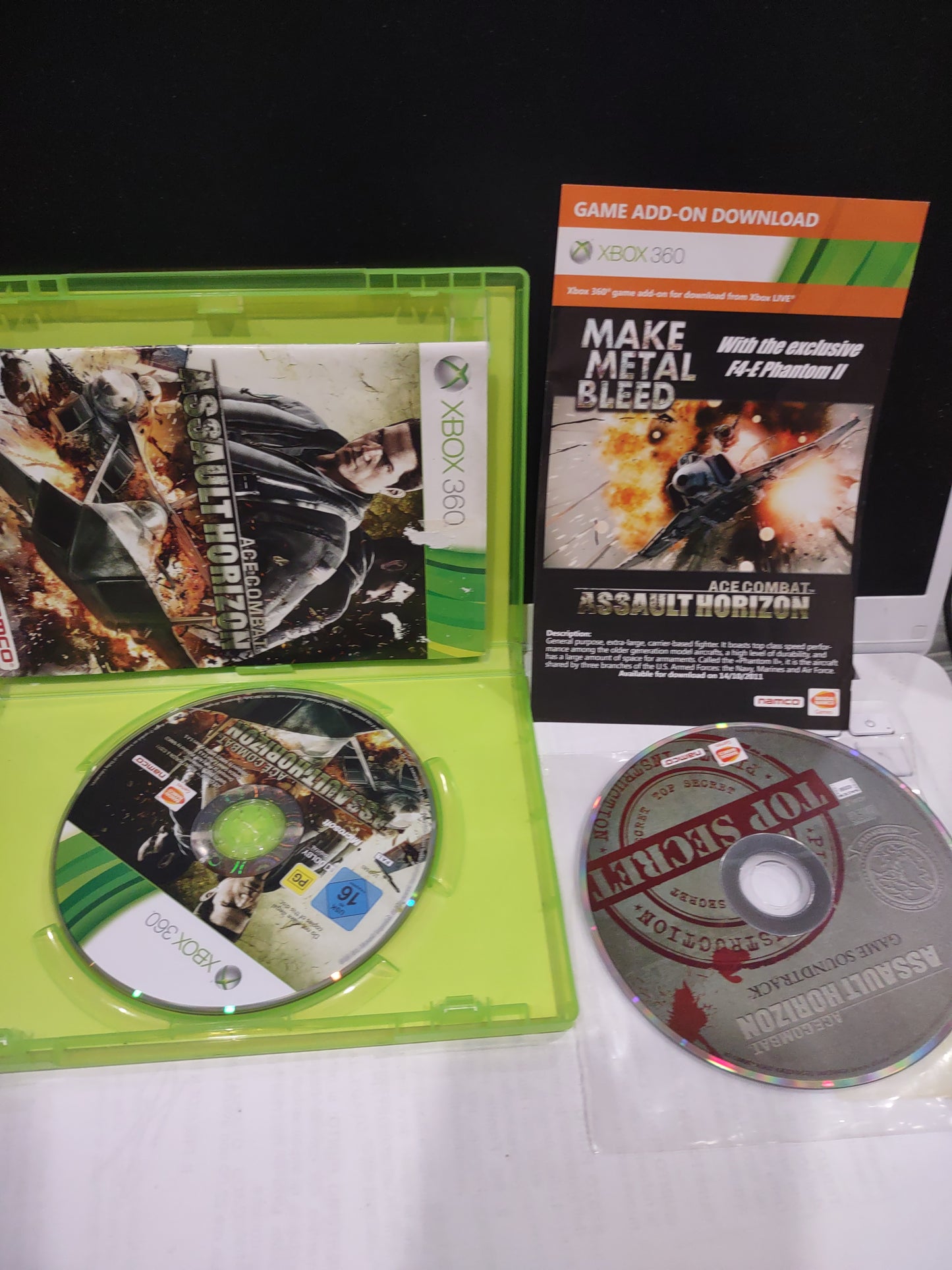 Gioco Xbox 360 Ace combat assault Horizon namco