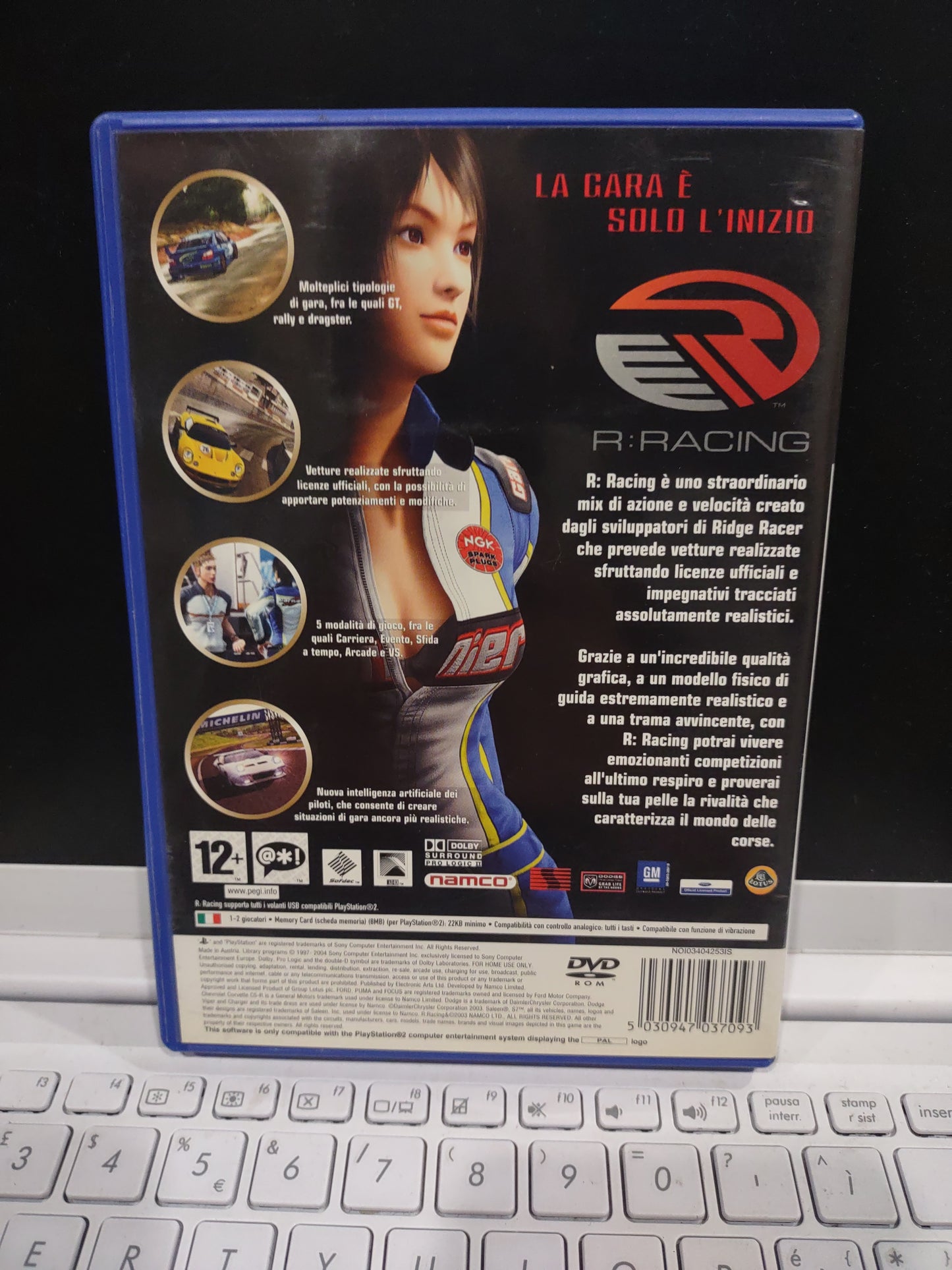 Gioco PS2 PlayStation R: racing