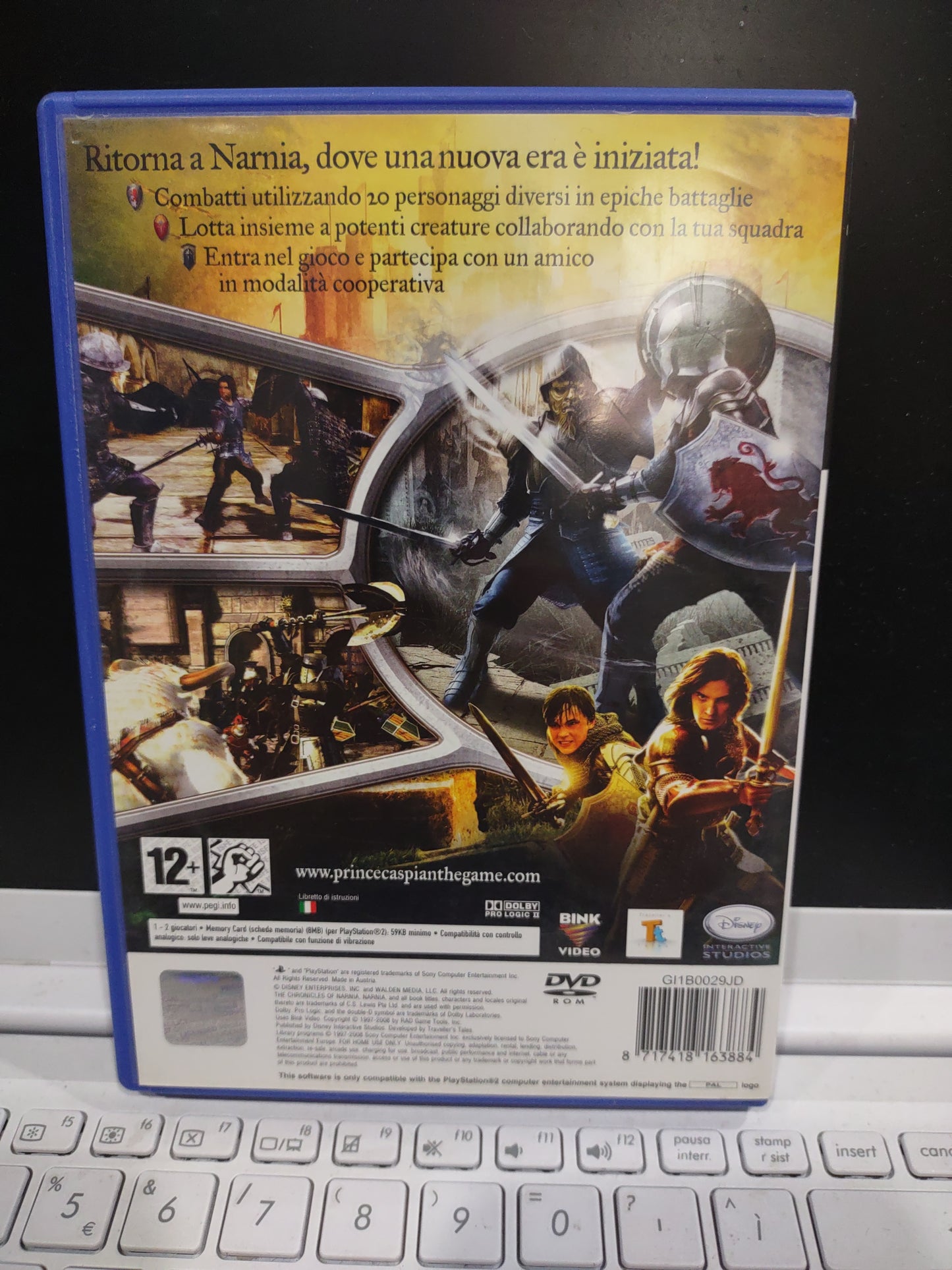 Gioco PS2 PlayStation le cronache di Narnia il principe caspian