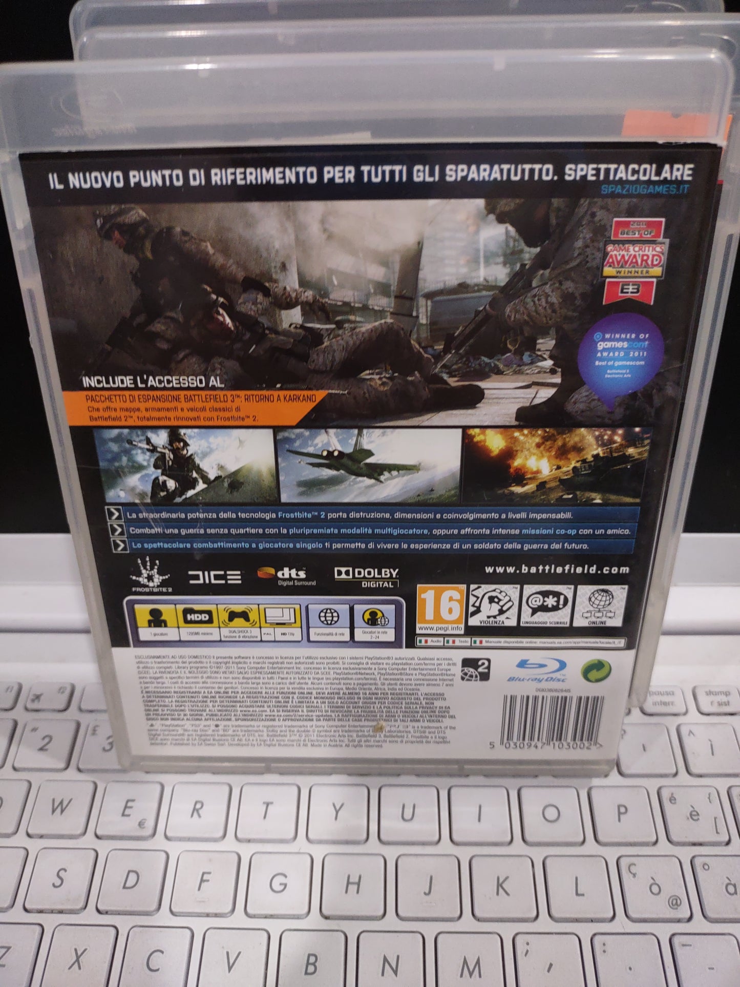 Gioco PlayStation ps3 Battlefield 3 limited edition