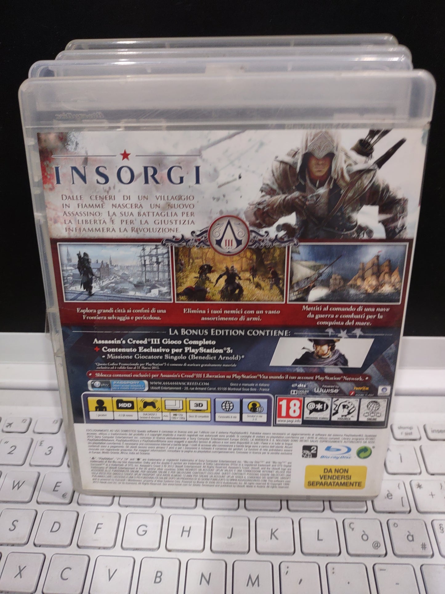 Gioco PS3 PlayStation Assassin's Creed 3