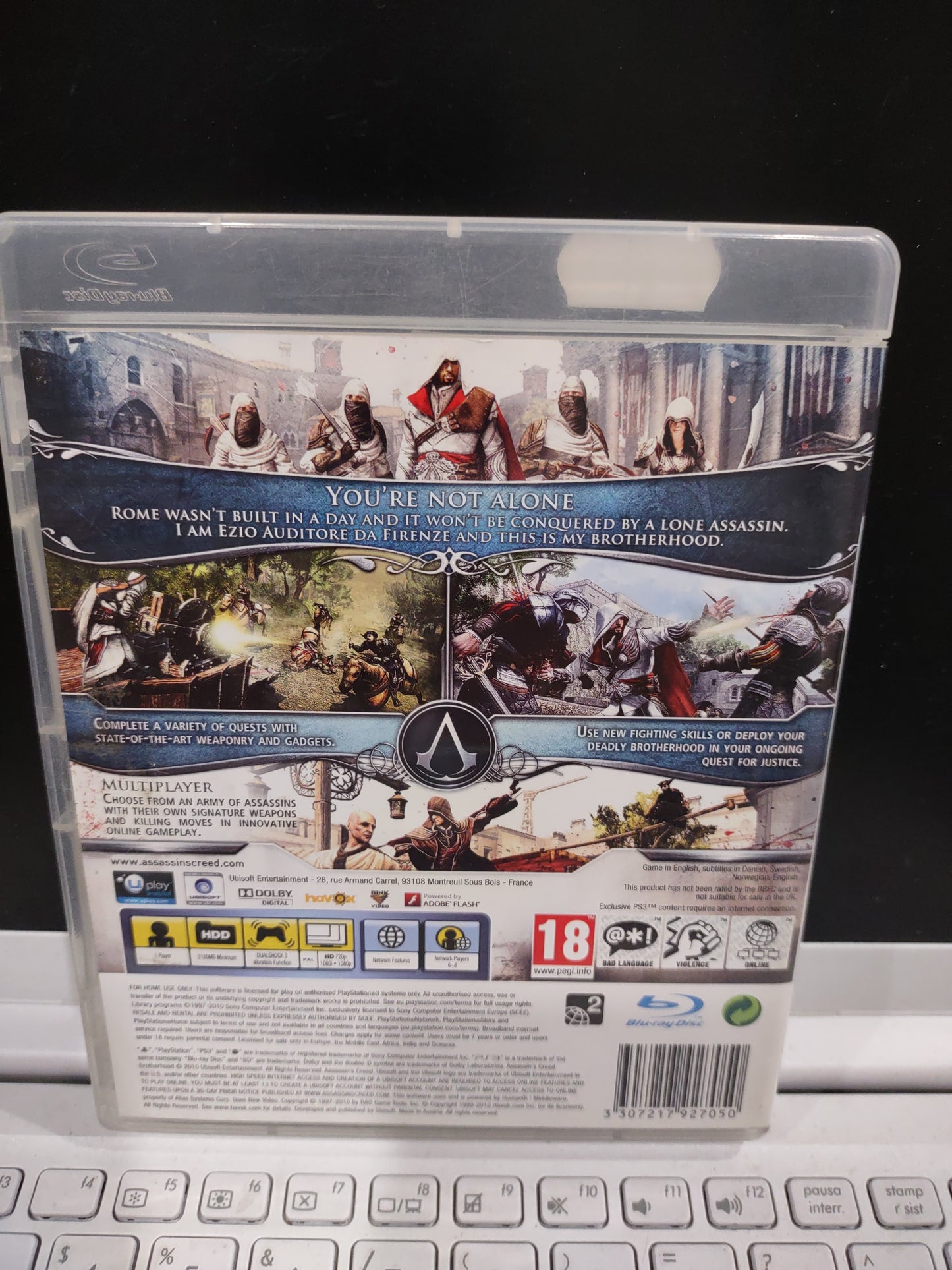Gioco PS3 PlayStation Assassin's Creed Brotherhood ENG