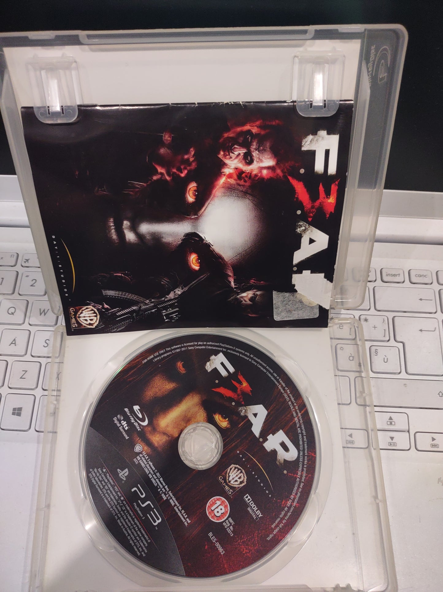Gioco ps3 PlayStation fear 3