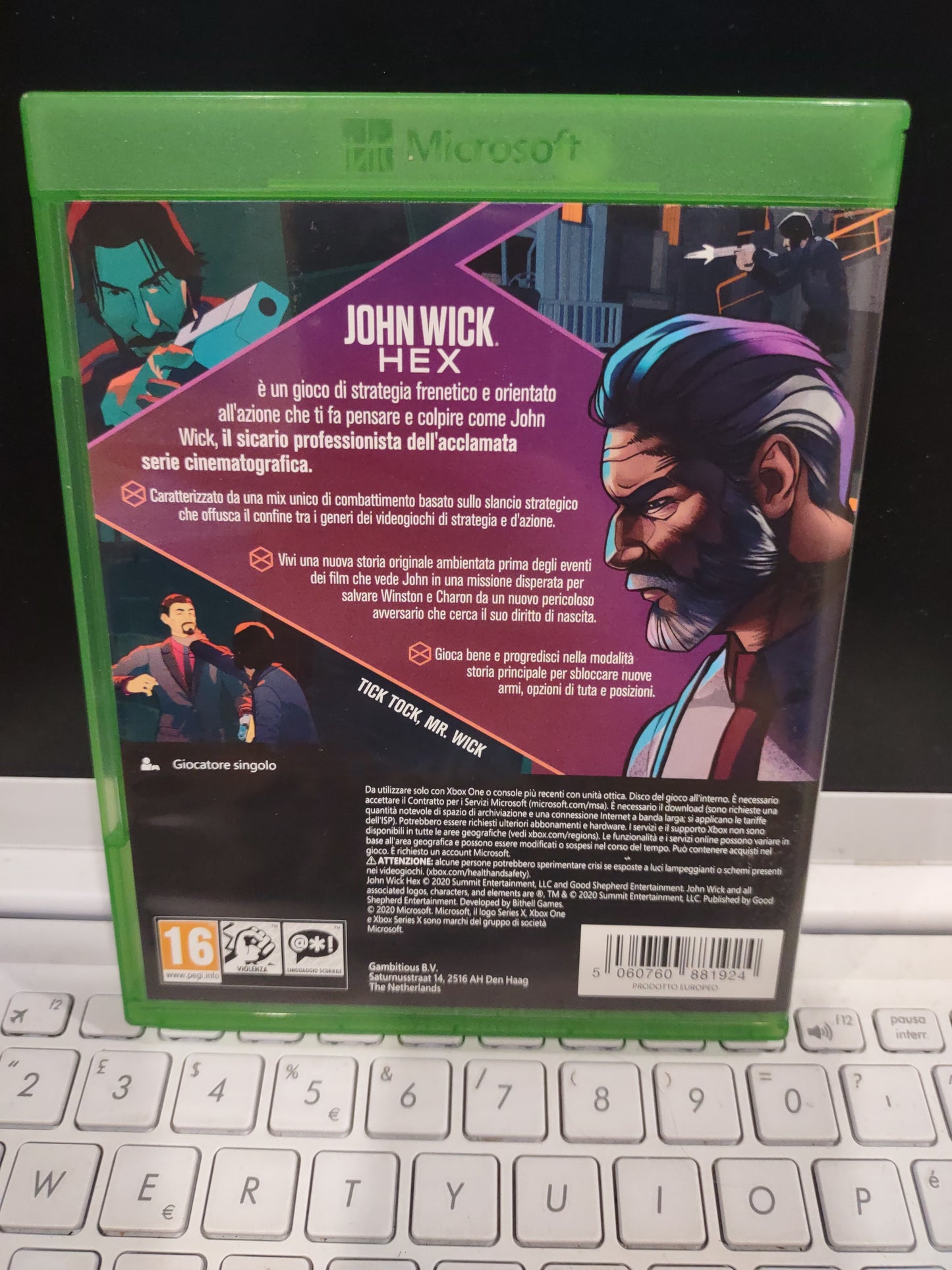 Gioco Xbox One John wick hex serie x