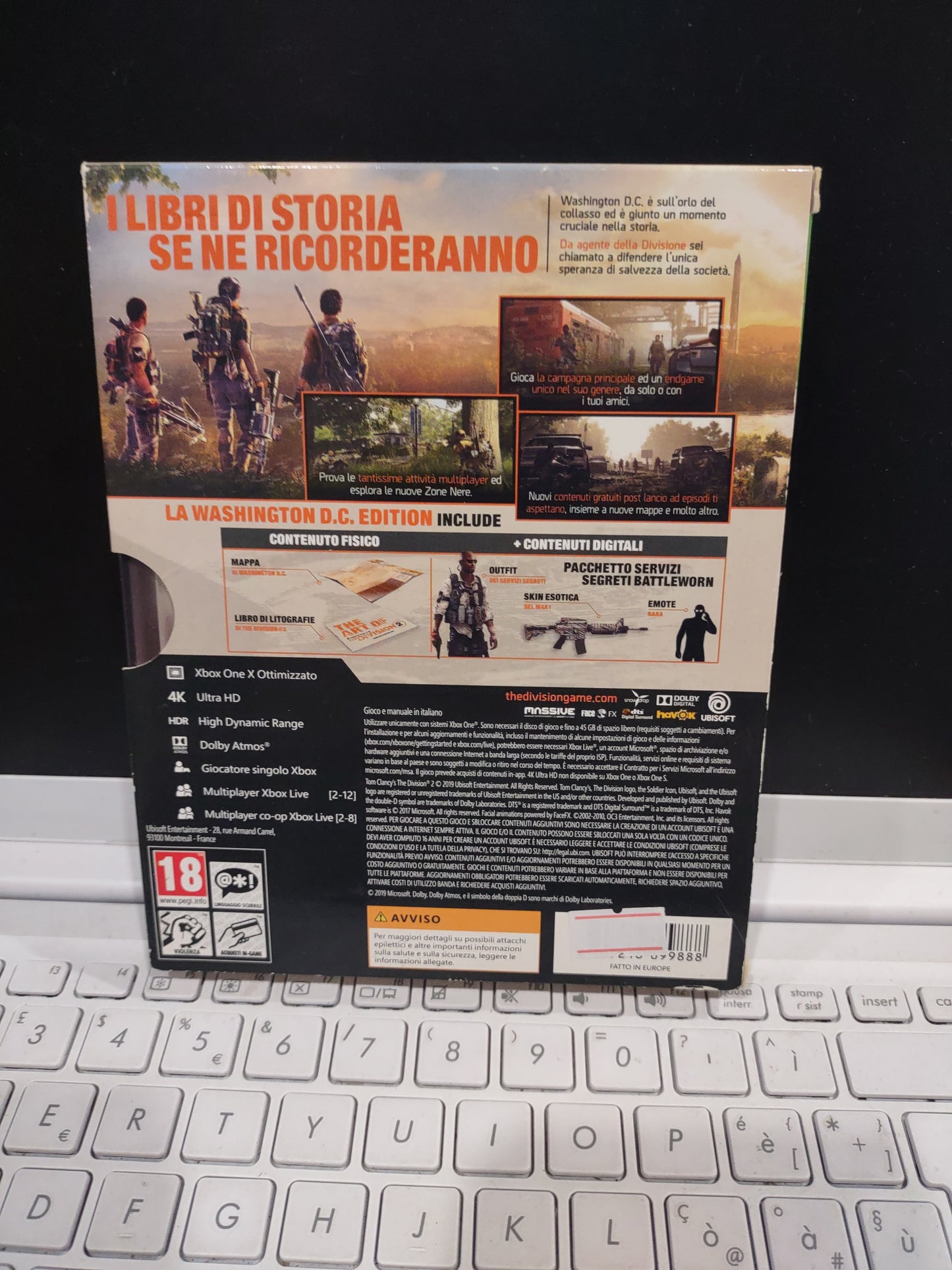 Gioco Xbox One Washington D.C. edition Tom clancy's the division 2