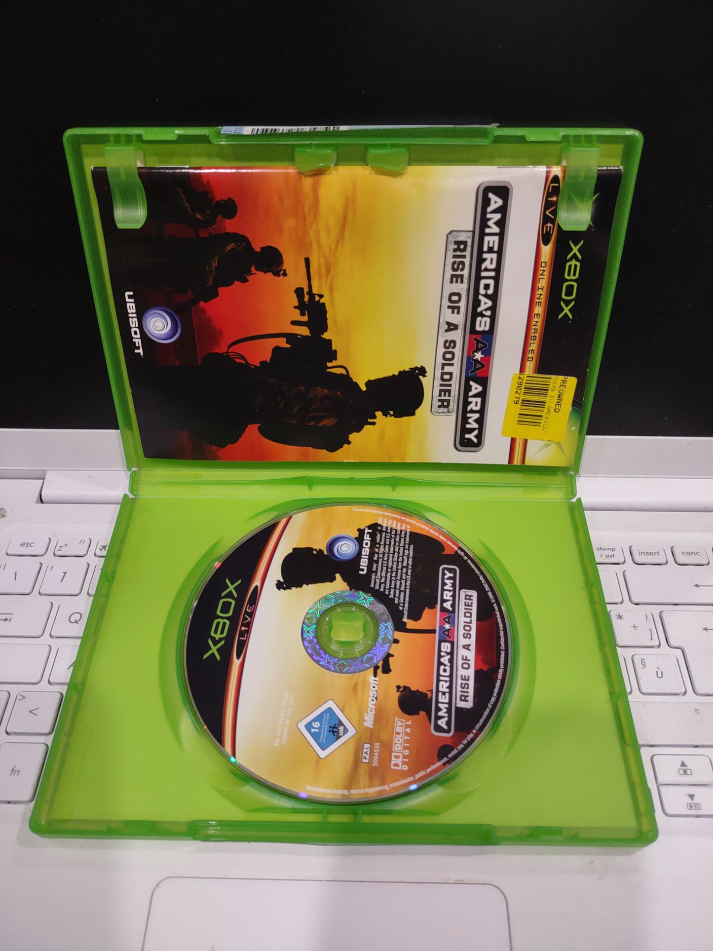 Gioco Xbox Microsoft america's AA army rise of a soldier