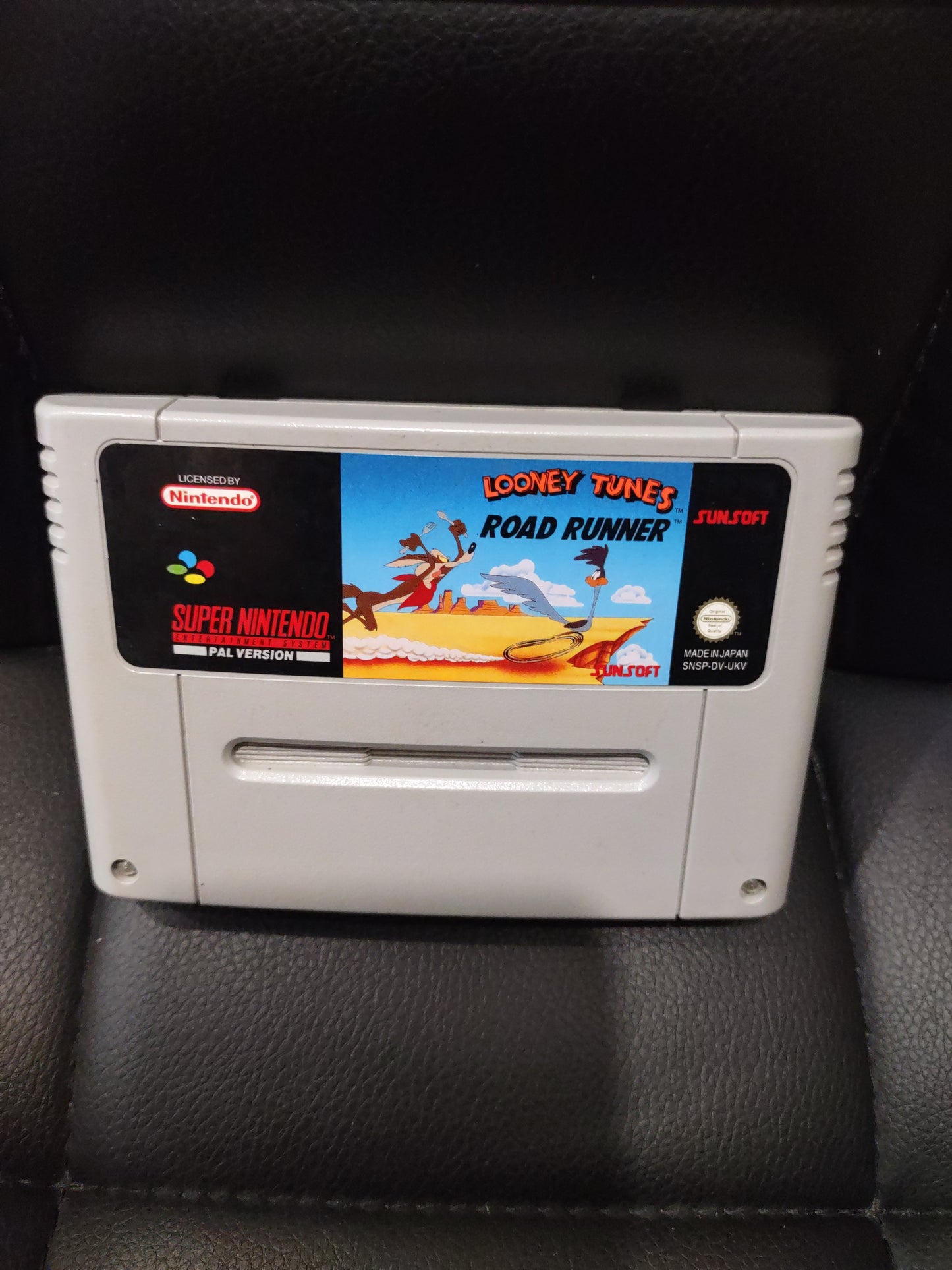Gioco snes superNintendo Nintendo Looney tunes Road Runner