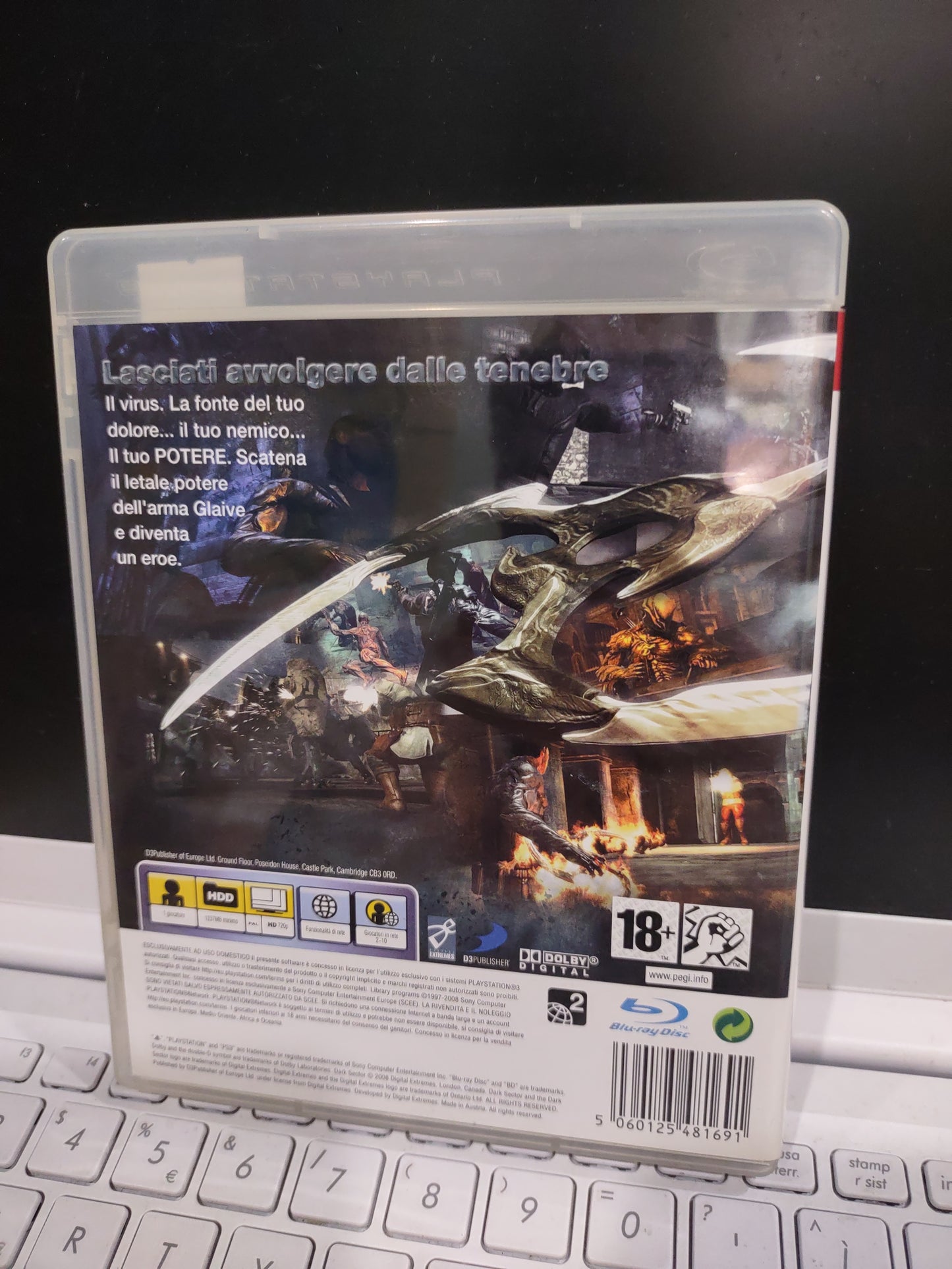 Gioco PS3 PlayStation dark Sector