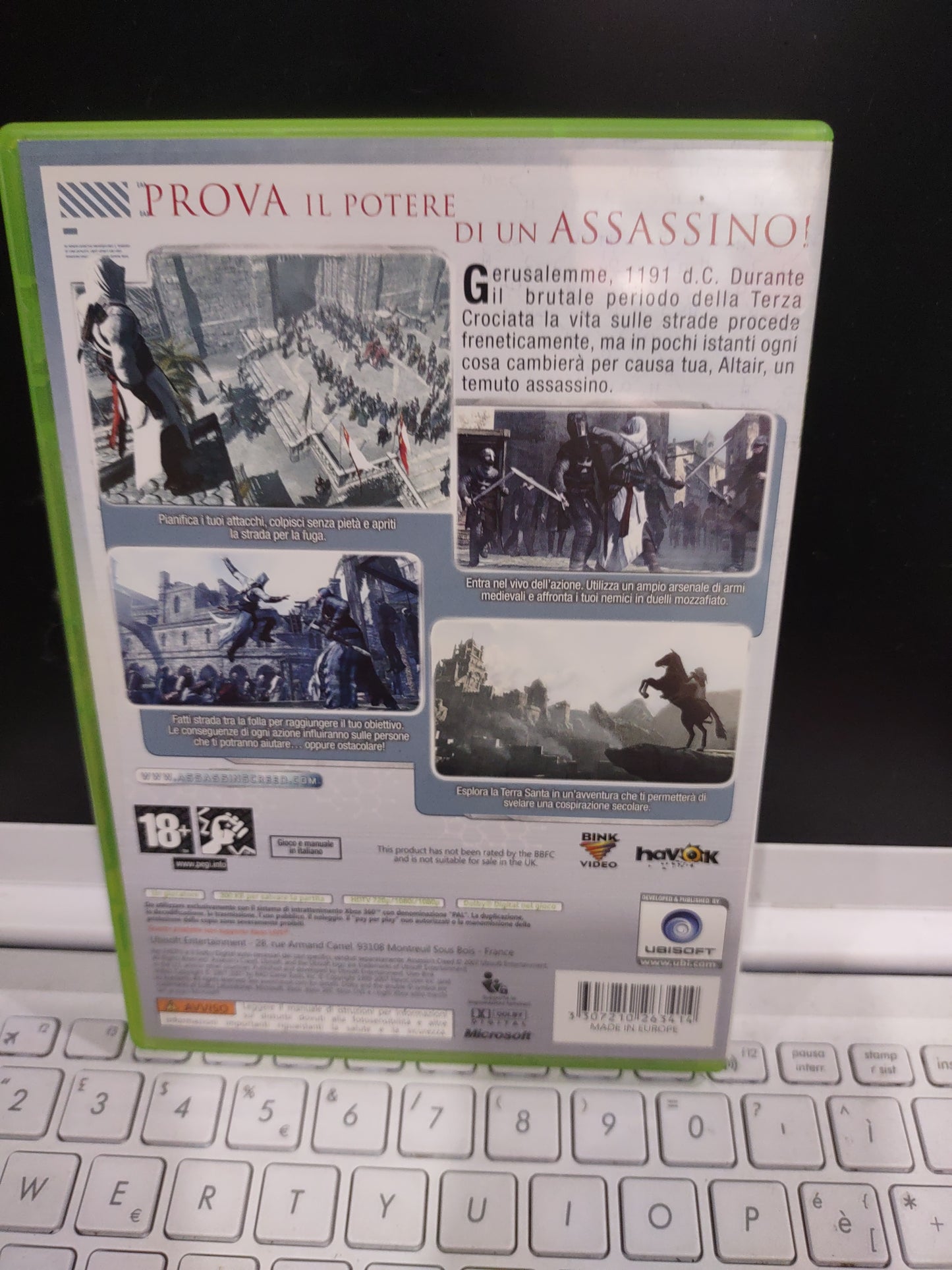 Gioco Xbox 360 Assassin's Creed 1
