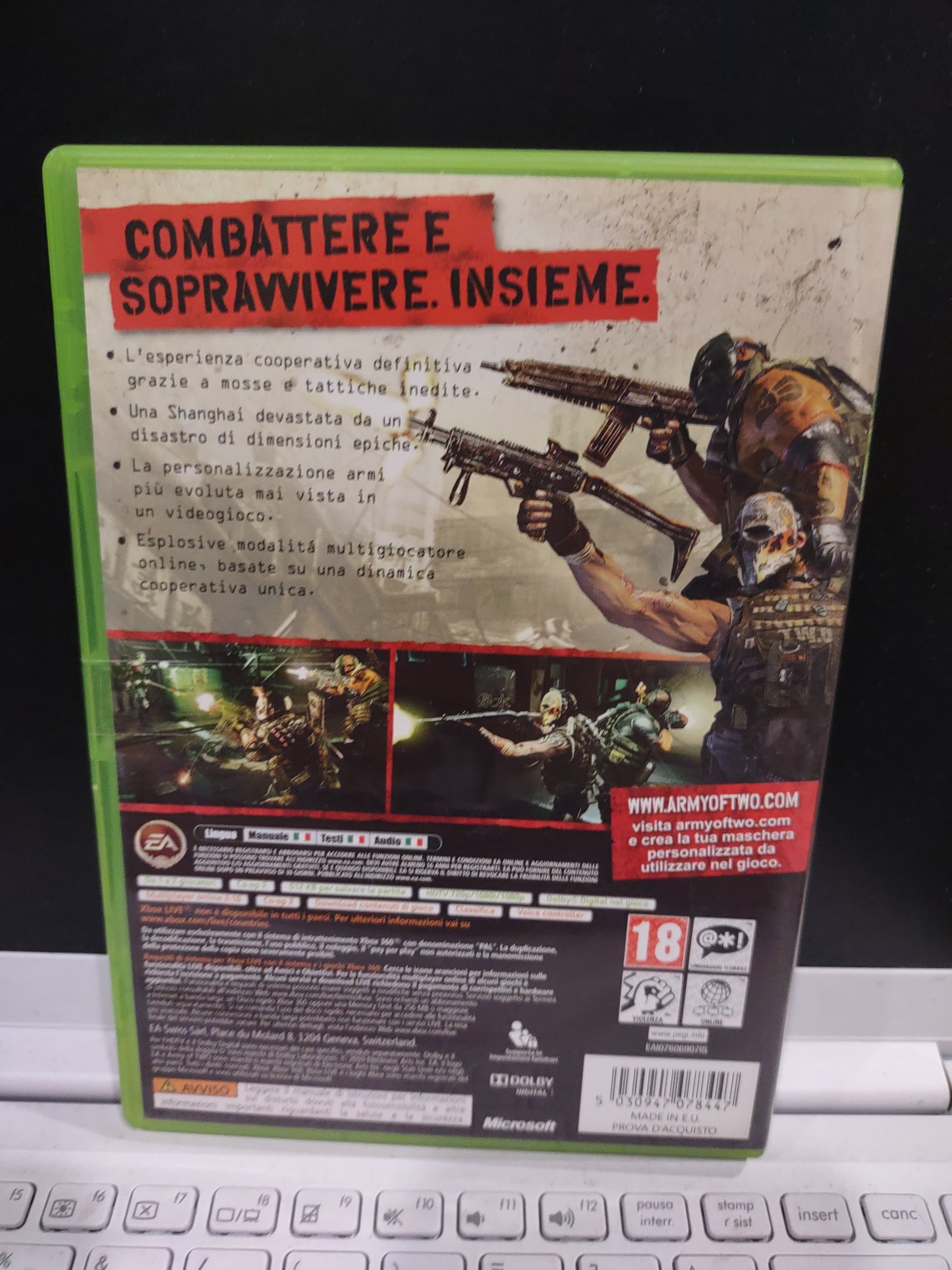 Gioco Xbox 360 army of two 40 giorno