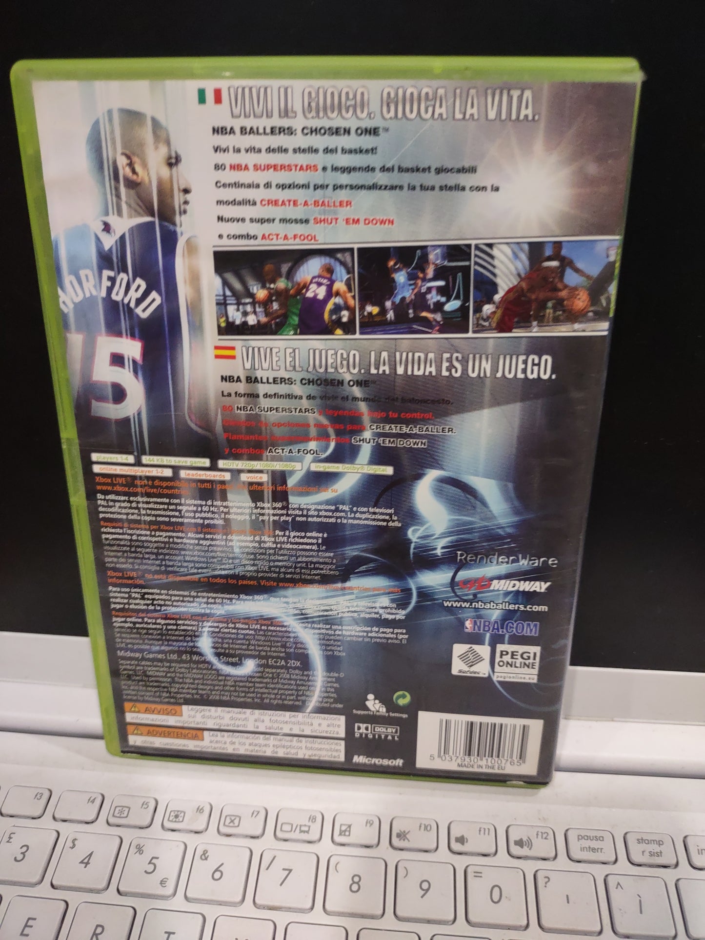 Gioco Xbox 360 ballers chosen one