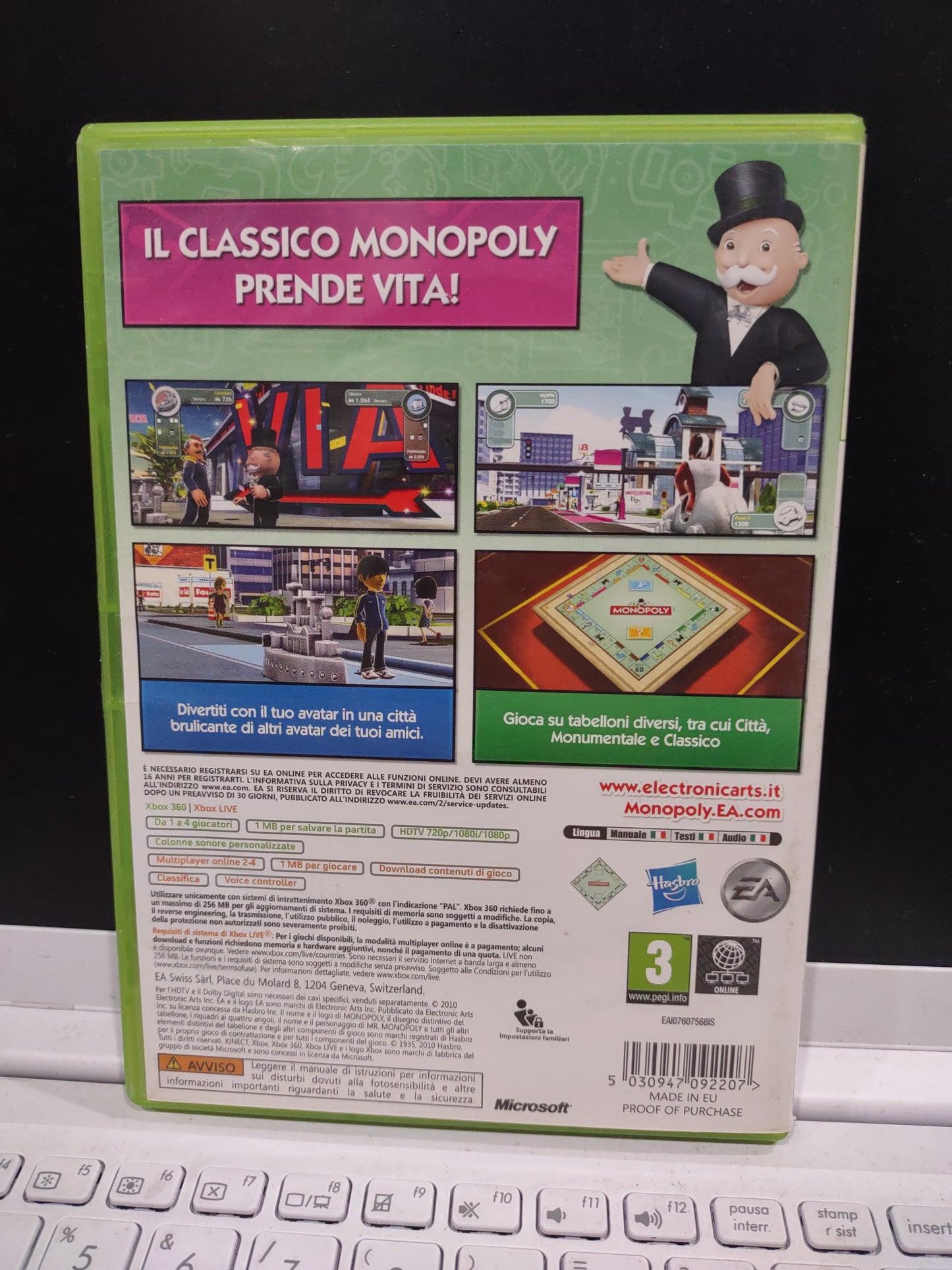 Gioco Xbox 360 Monopoly italiano