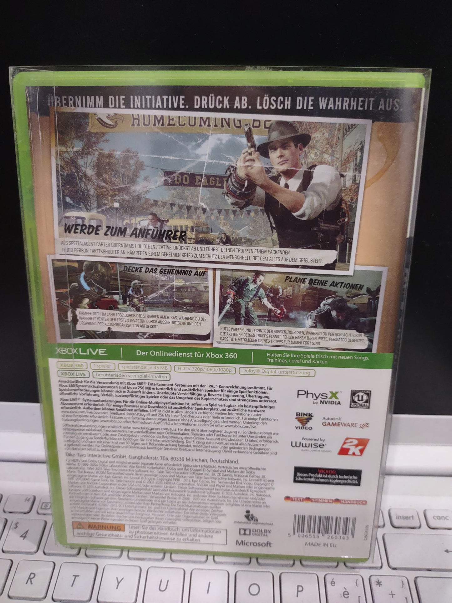 Gioco Xbox 360 the bureau xcom declassified