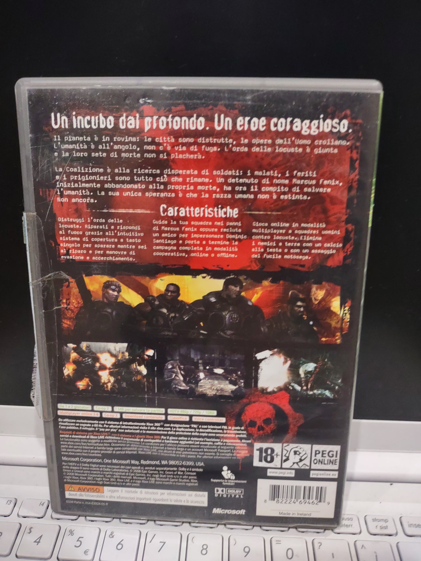 Gioco Xbox 360 gears of war