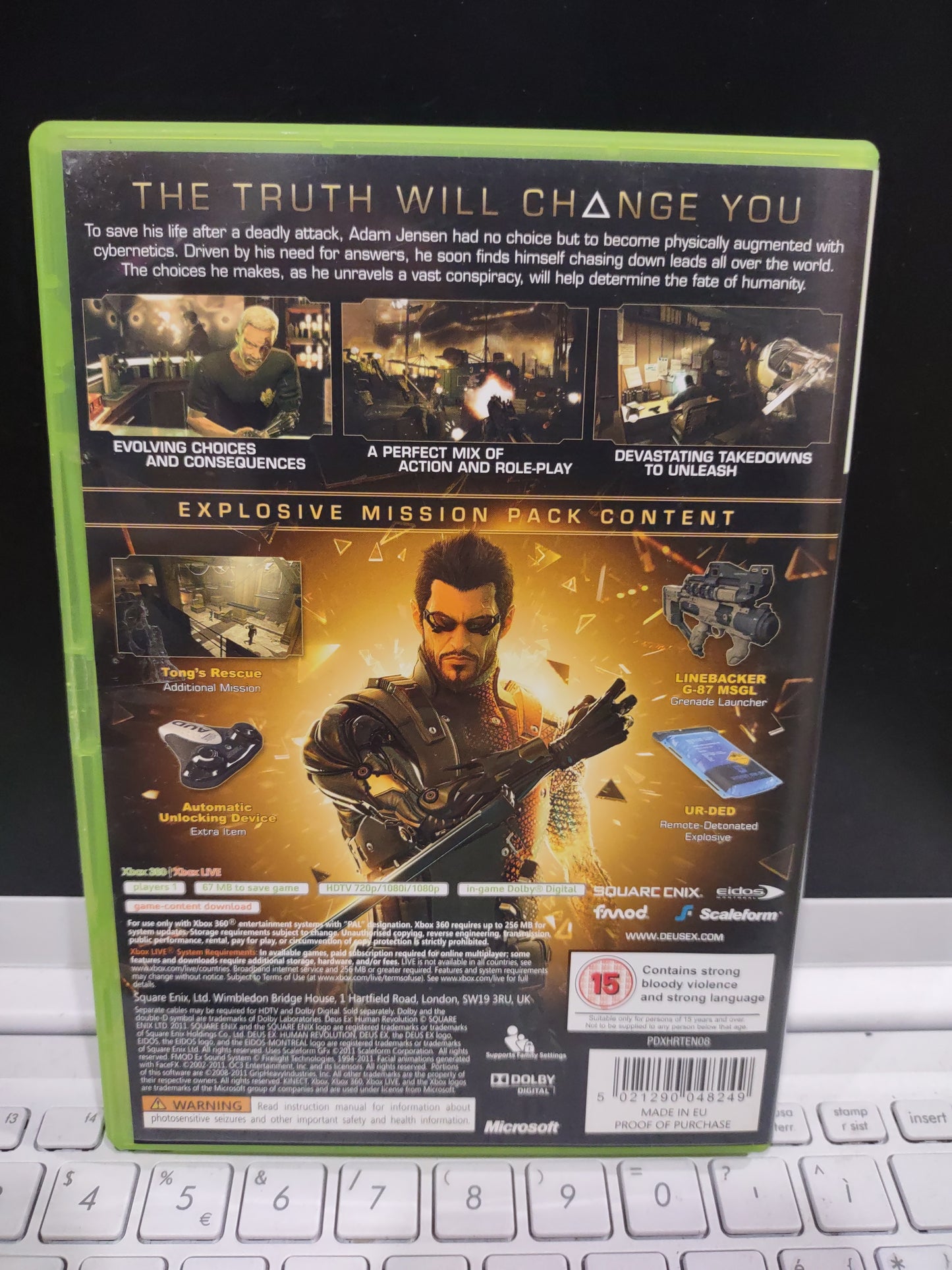 Gioco Xbox 360 Deus ex LIMITED edition ENG