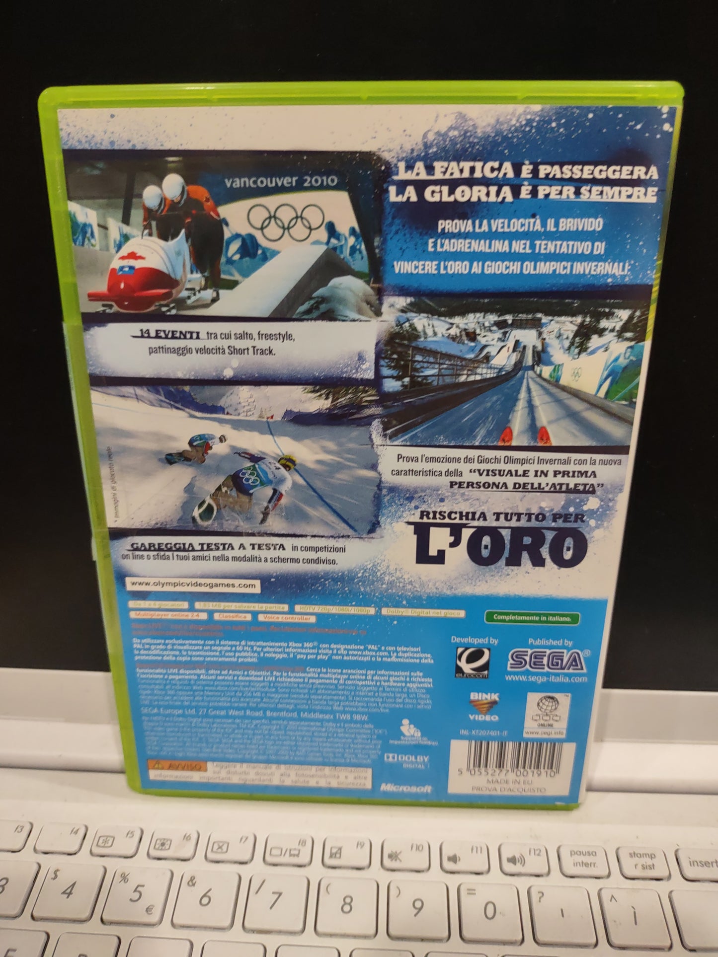 Gioco Xbox 360 Vancouver 2010 giochi invernali