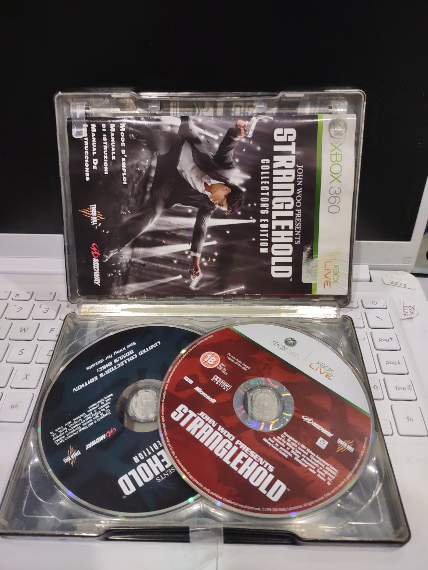 Gioco Xbox 360 John wood presents stranglehold collector's edition