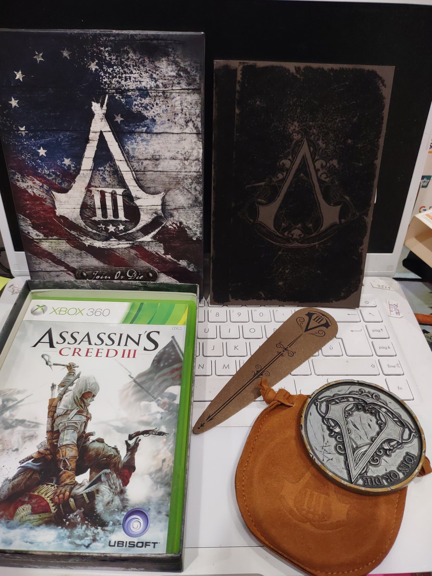 Gioco Xbox 360 Assassin's Creed III join or die edition