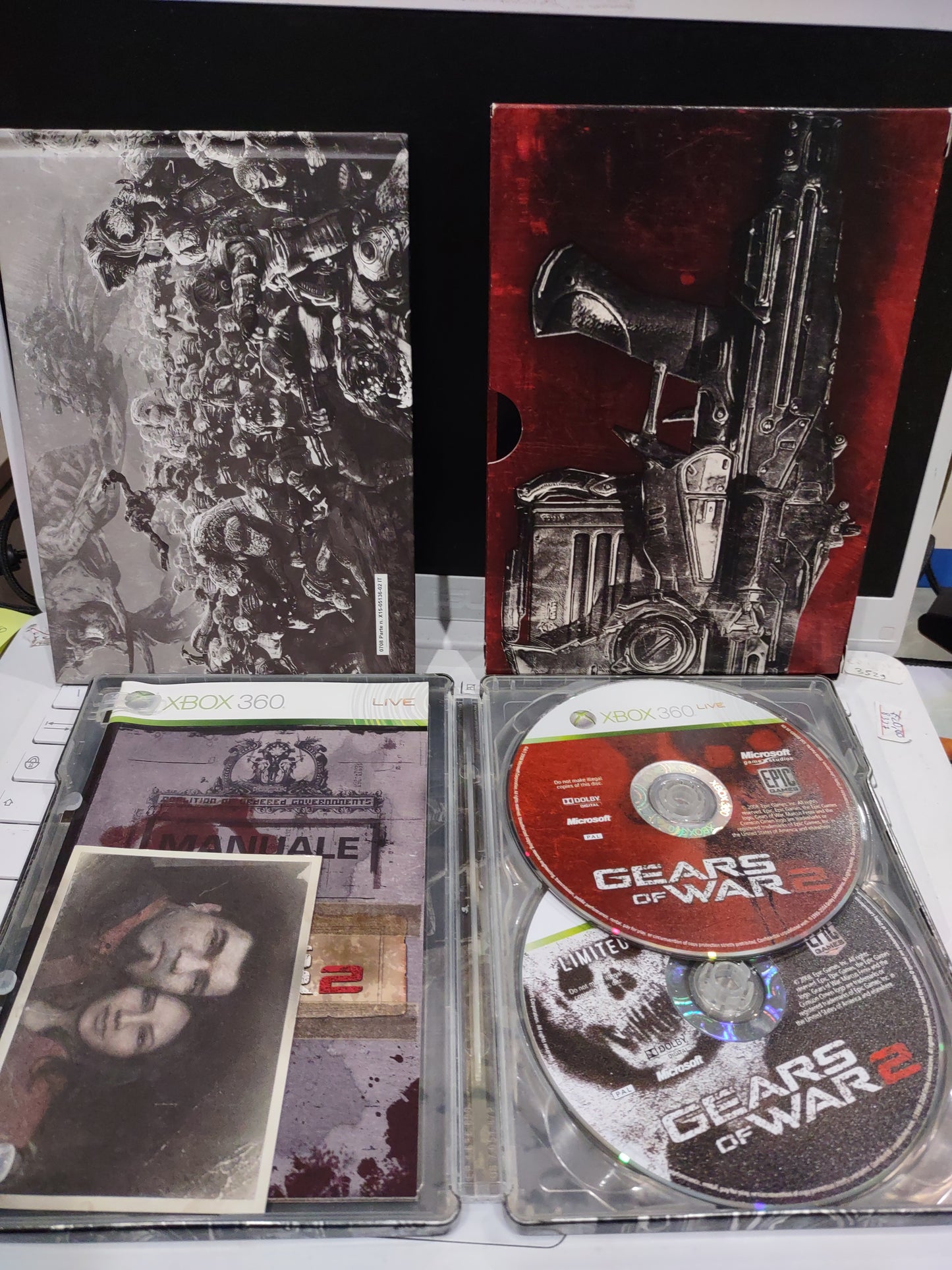 Gioco Xbox 360 gears of war 2 edizione limitata