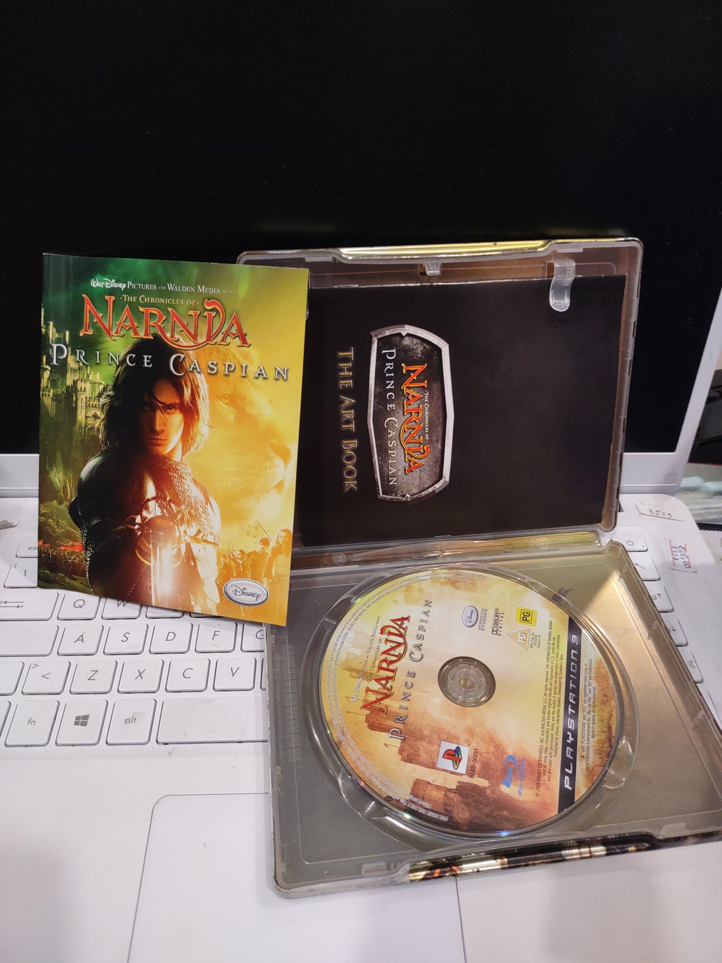 Gioco PS3 limited steelbook Disney Narnia il principe caspian