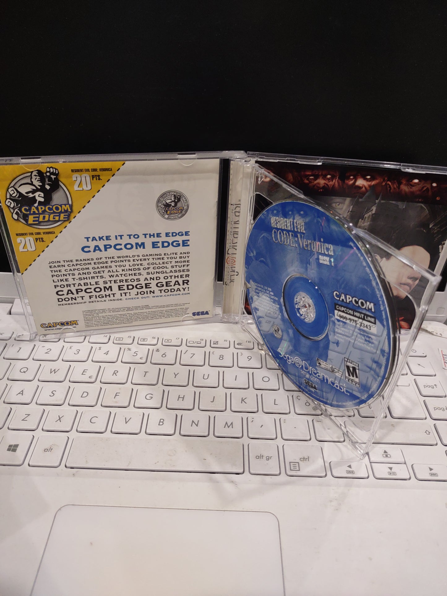 Gioco sega dreamcast usa Resident evil code: Veronica