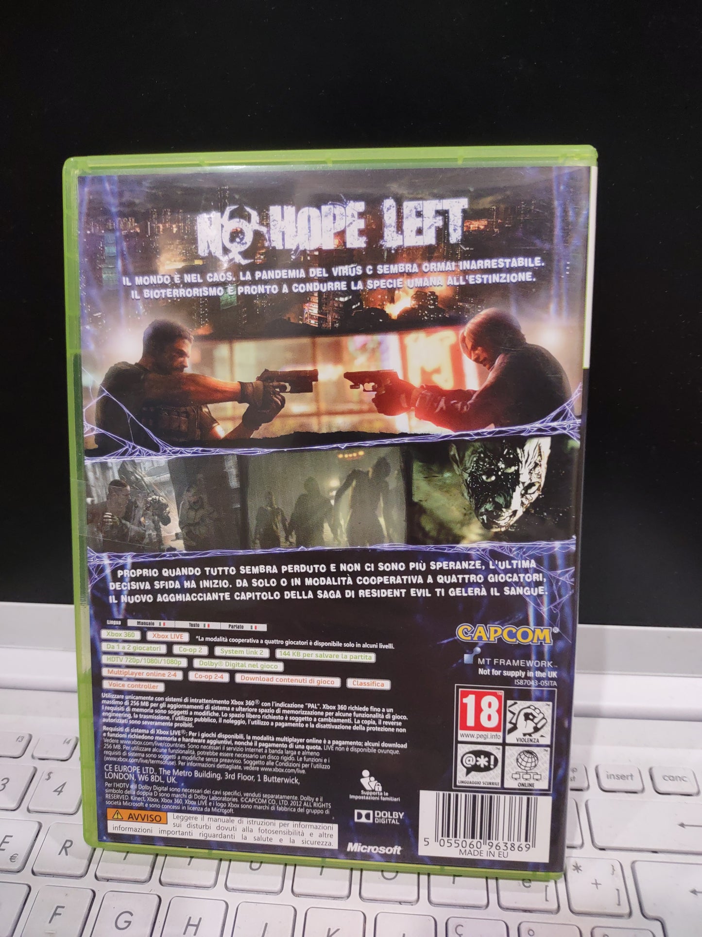 Gioco Xbox 360 Resident evil 6 ita