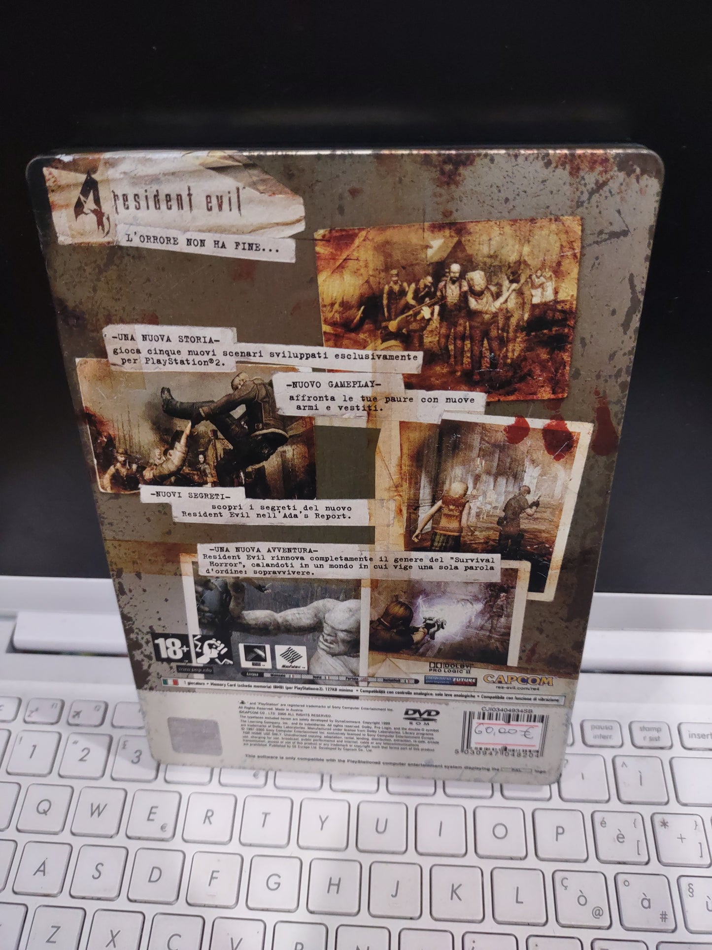 Gioco PS2 PlayStation Resident evil 4 limited edition italiano