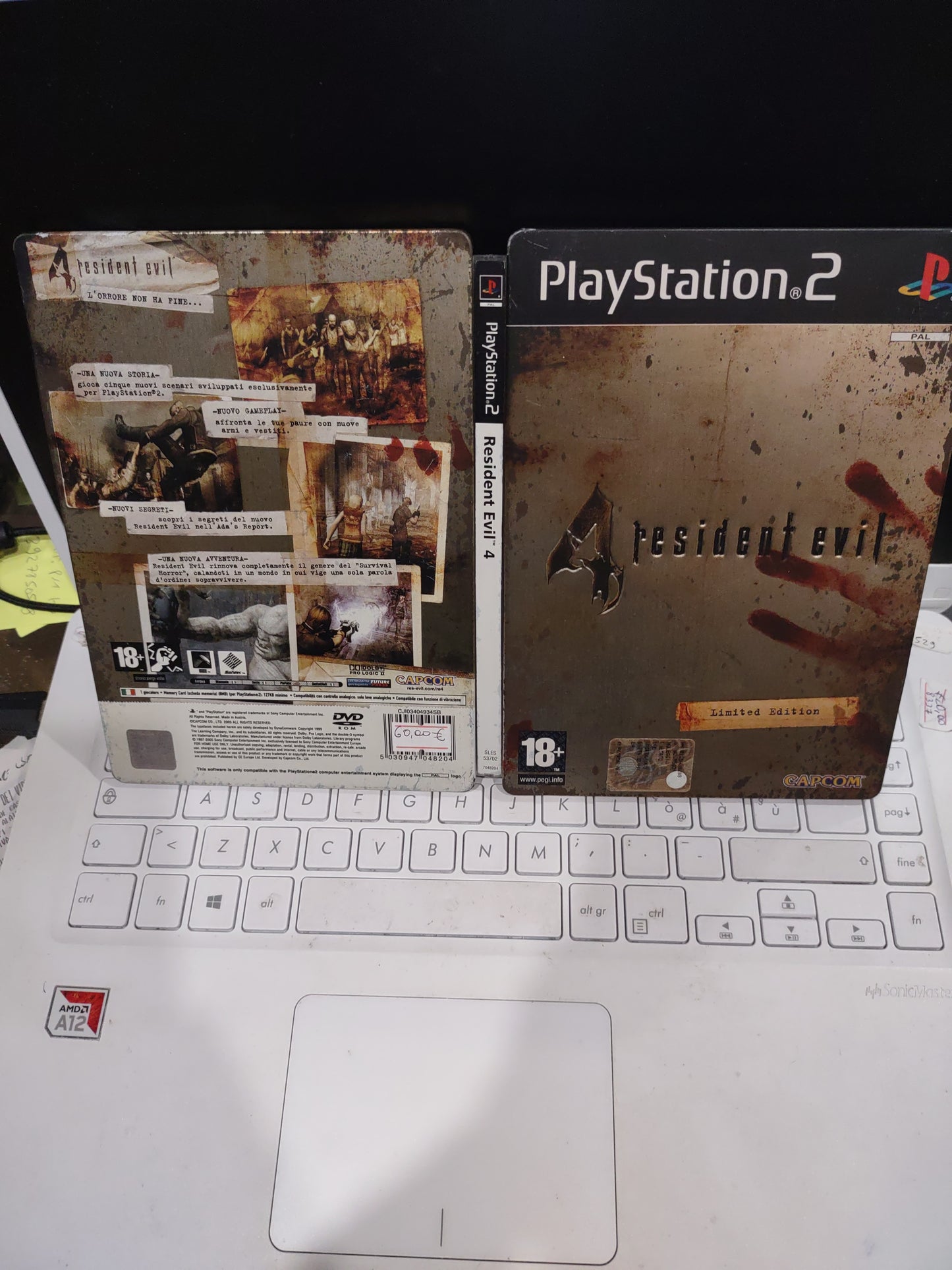 Gioco PS2 PlayStation Resident evil 4 limited edition italiano