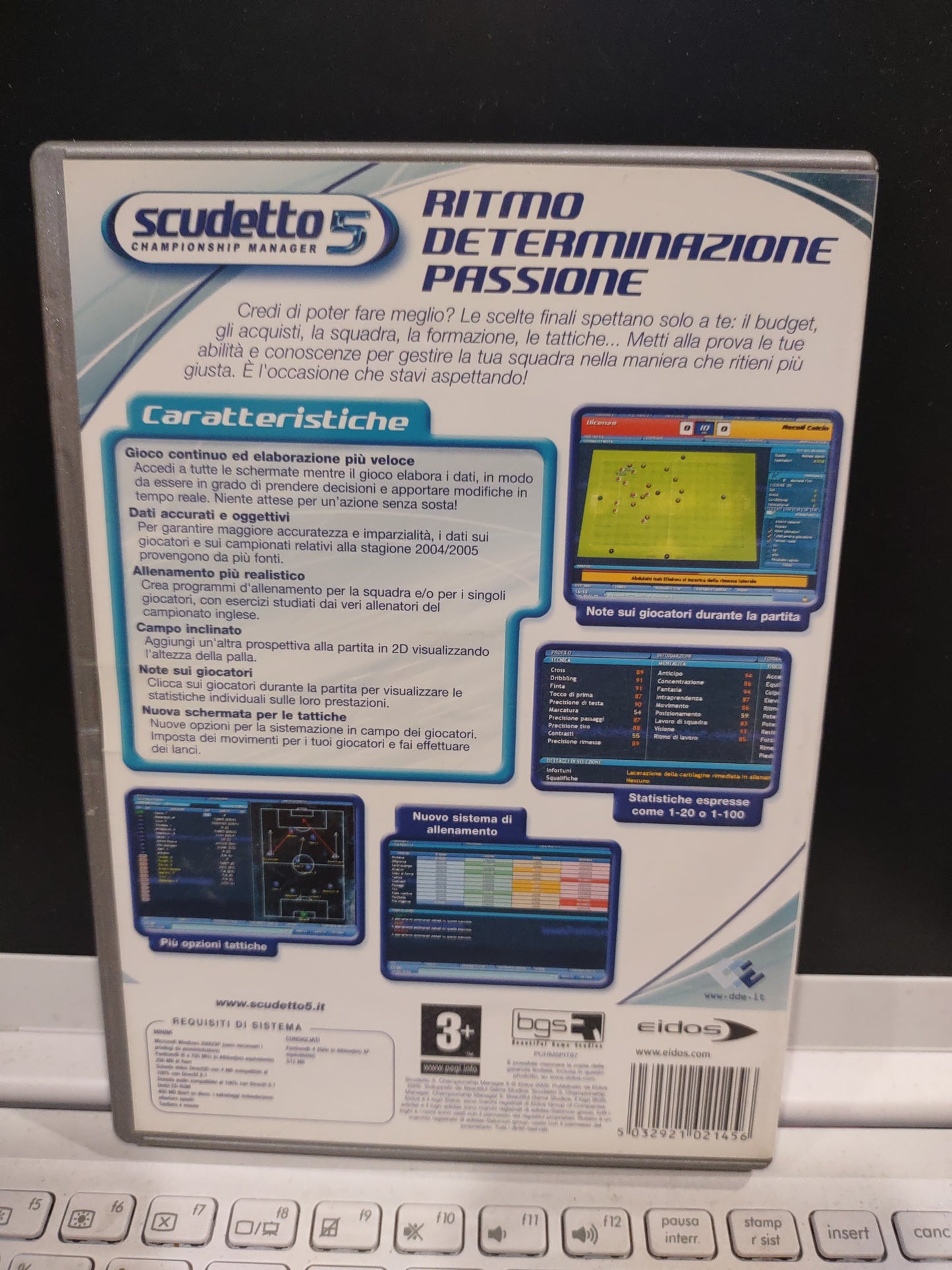 Gioco pc computer scudetto 5 Championship manager