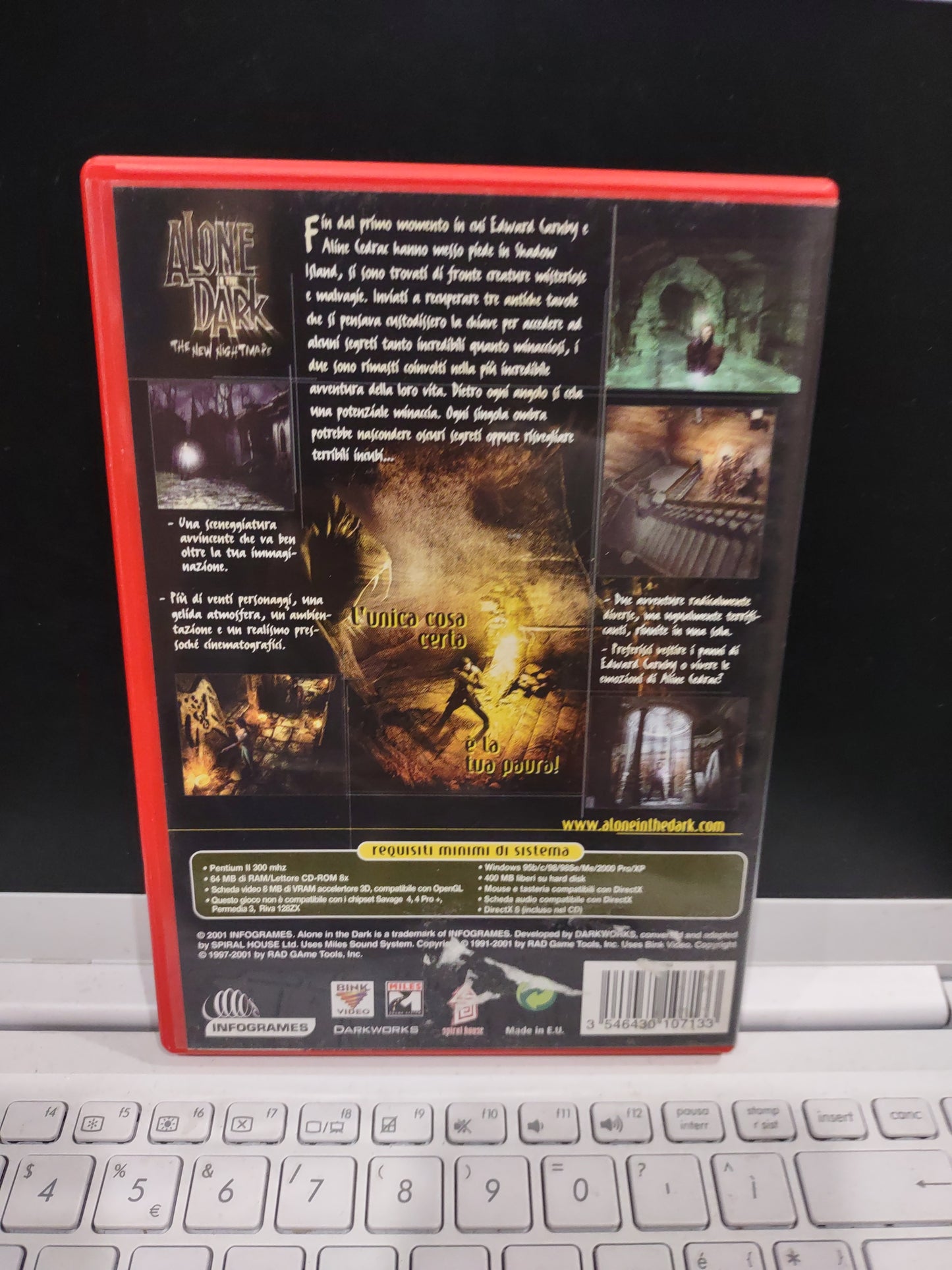 Gioco PC computer alone in the dark the new Nightmare