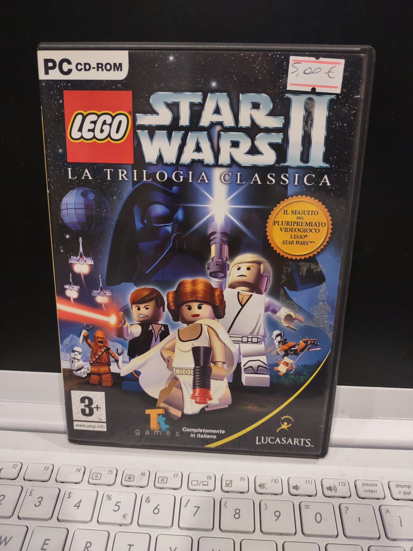 Gioco PC computer lego star wars 2 la trilogia classica