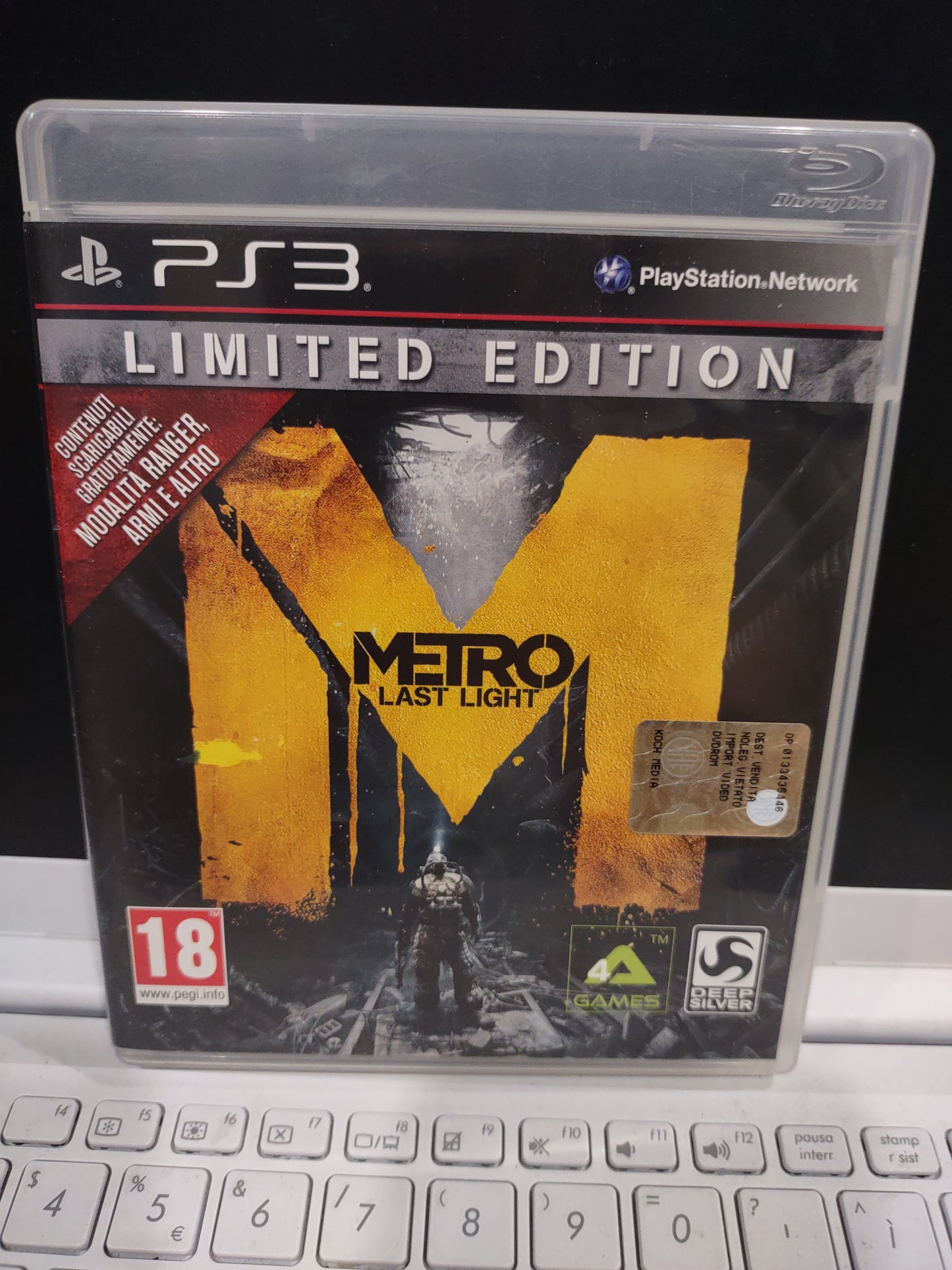 Gioco PlayStation PS3 Metro last light limited edition ita