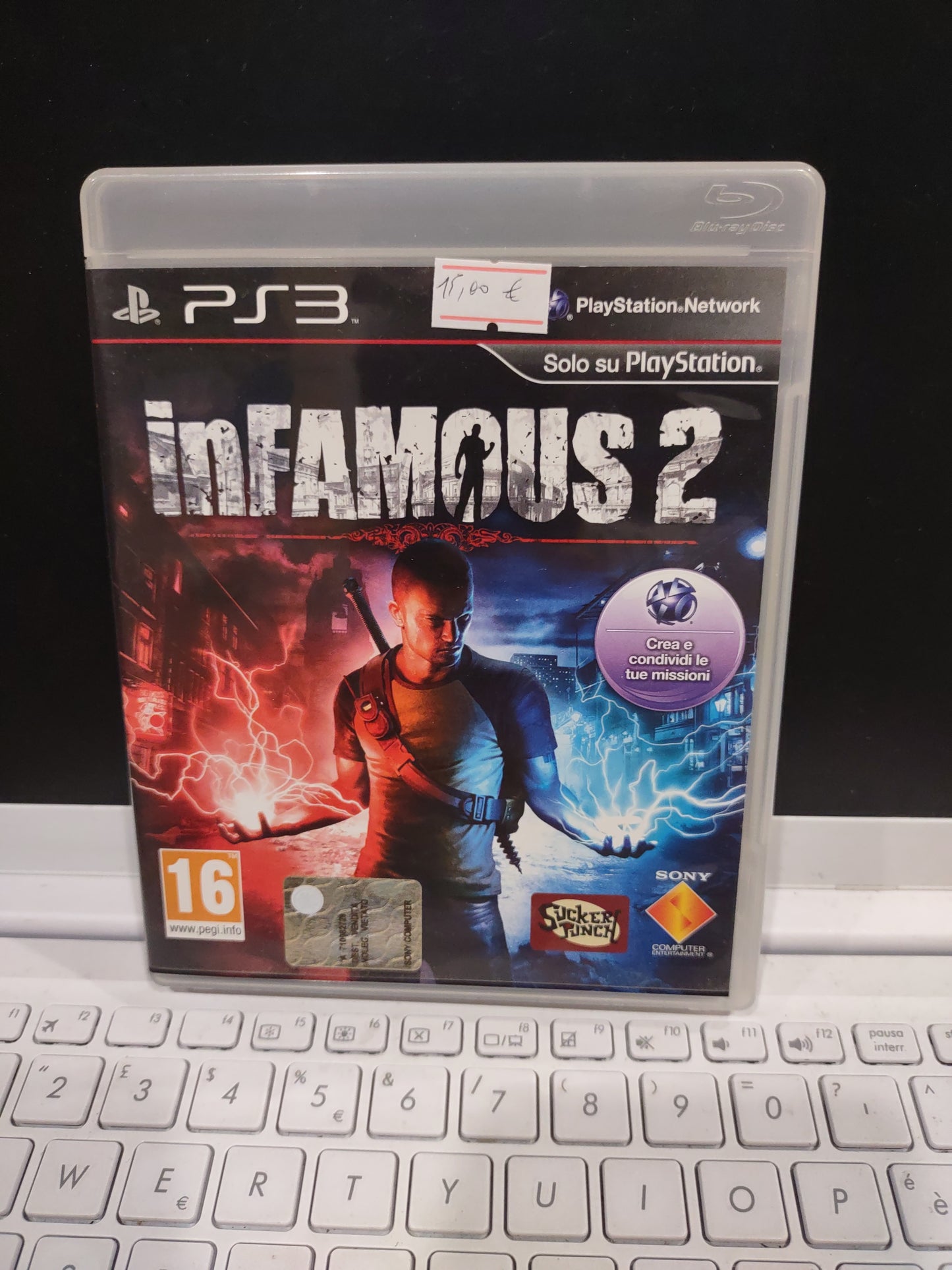 Gioco PS3 PlayStation infamous 2 ita