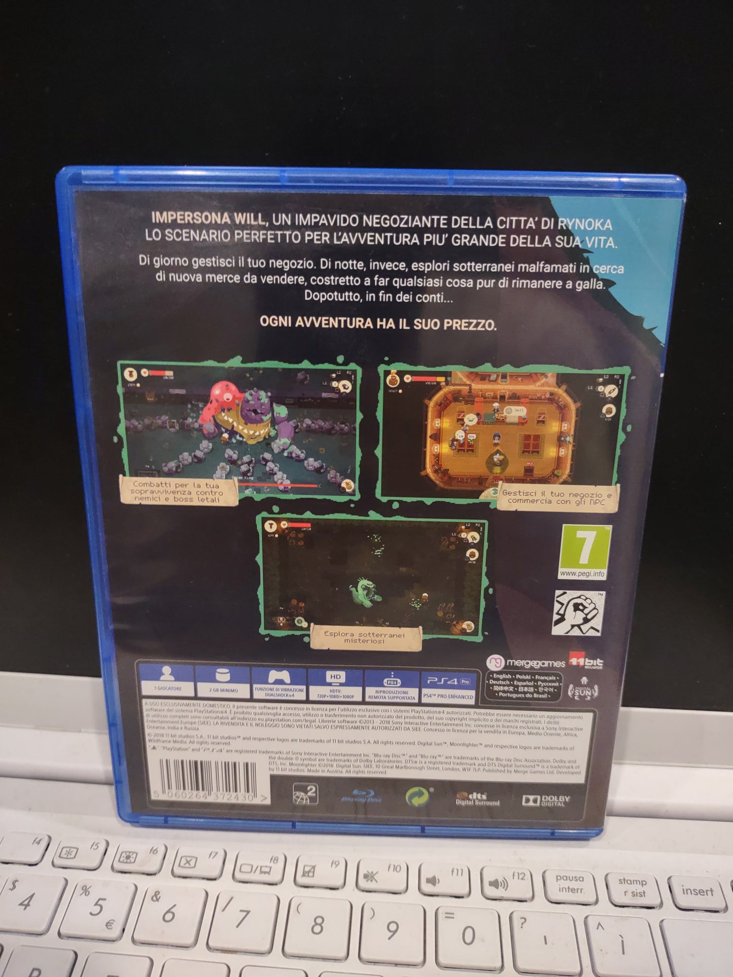 Gioco PS4 PlayStation Moonlighter