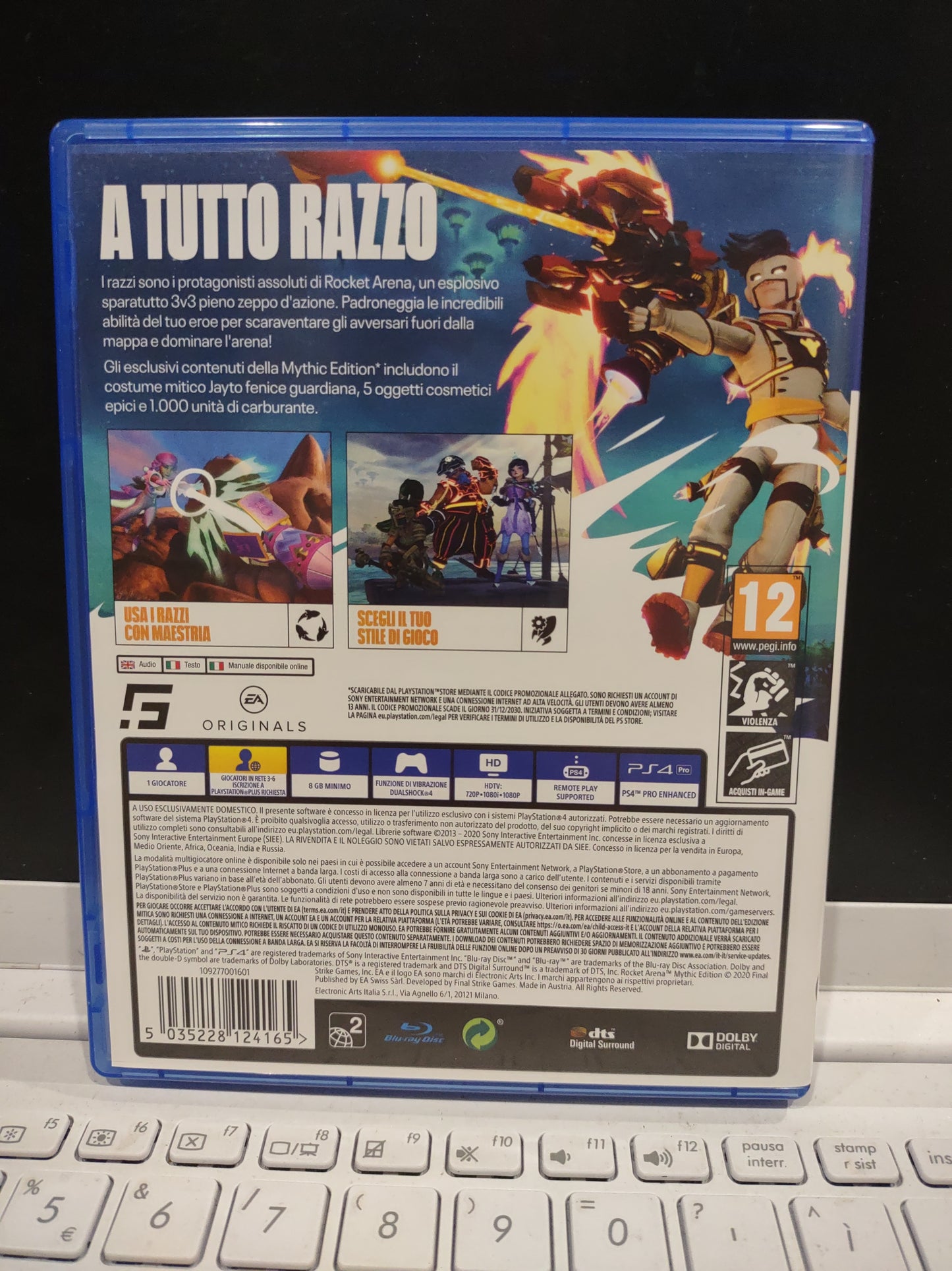 Gioco PlayStation PS4 Rocket arena mythic edition