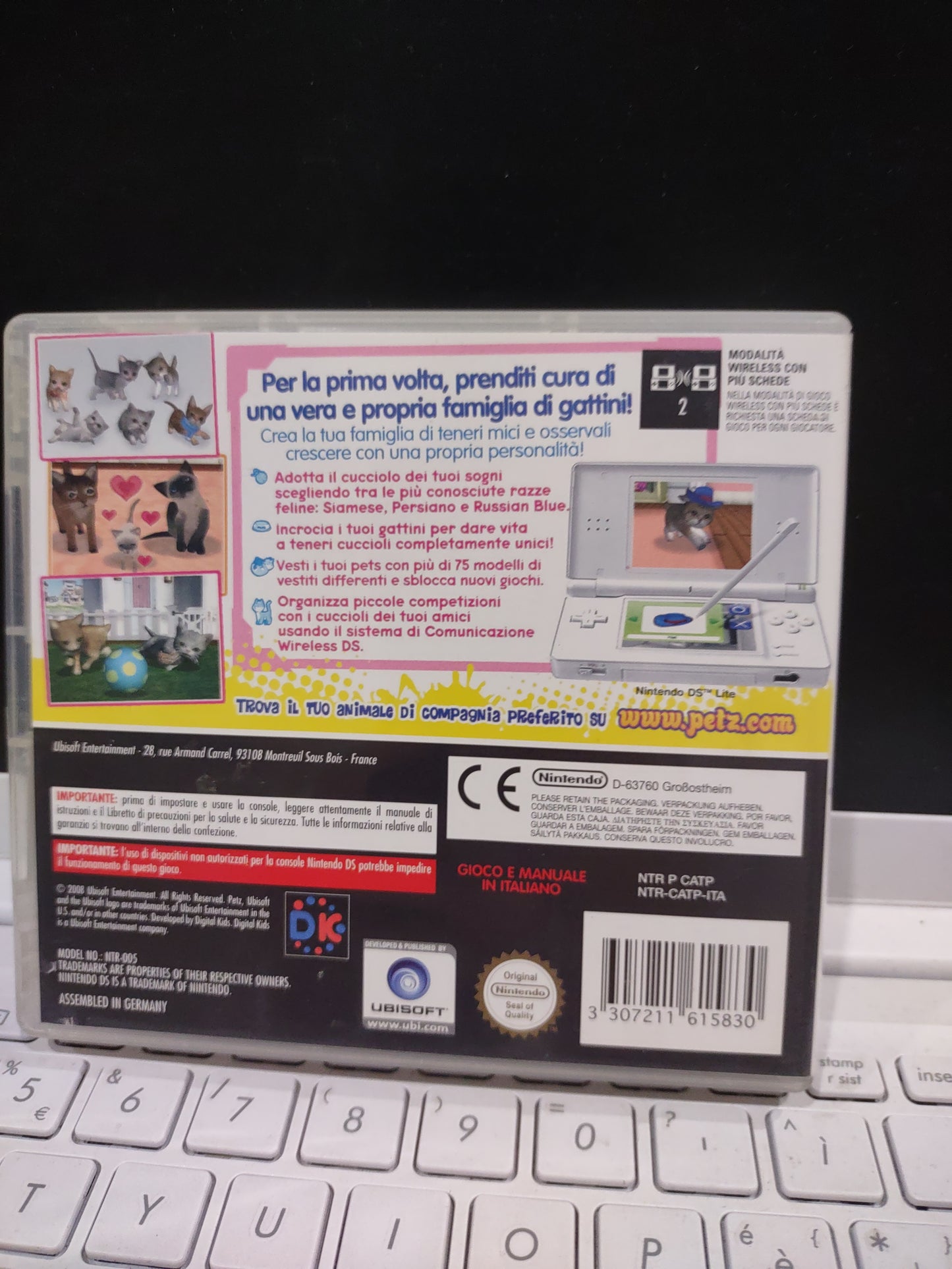 Gioco Nintendo Ds Petz my kitten family