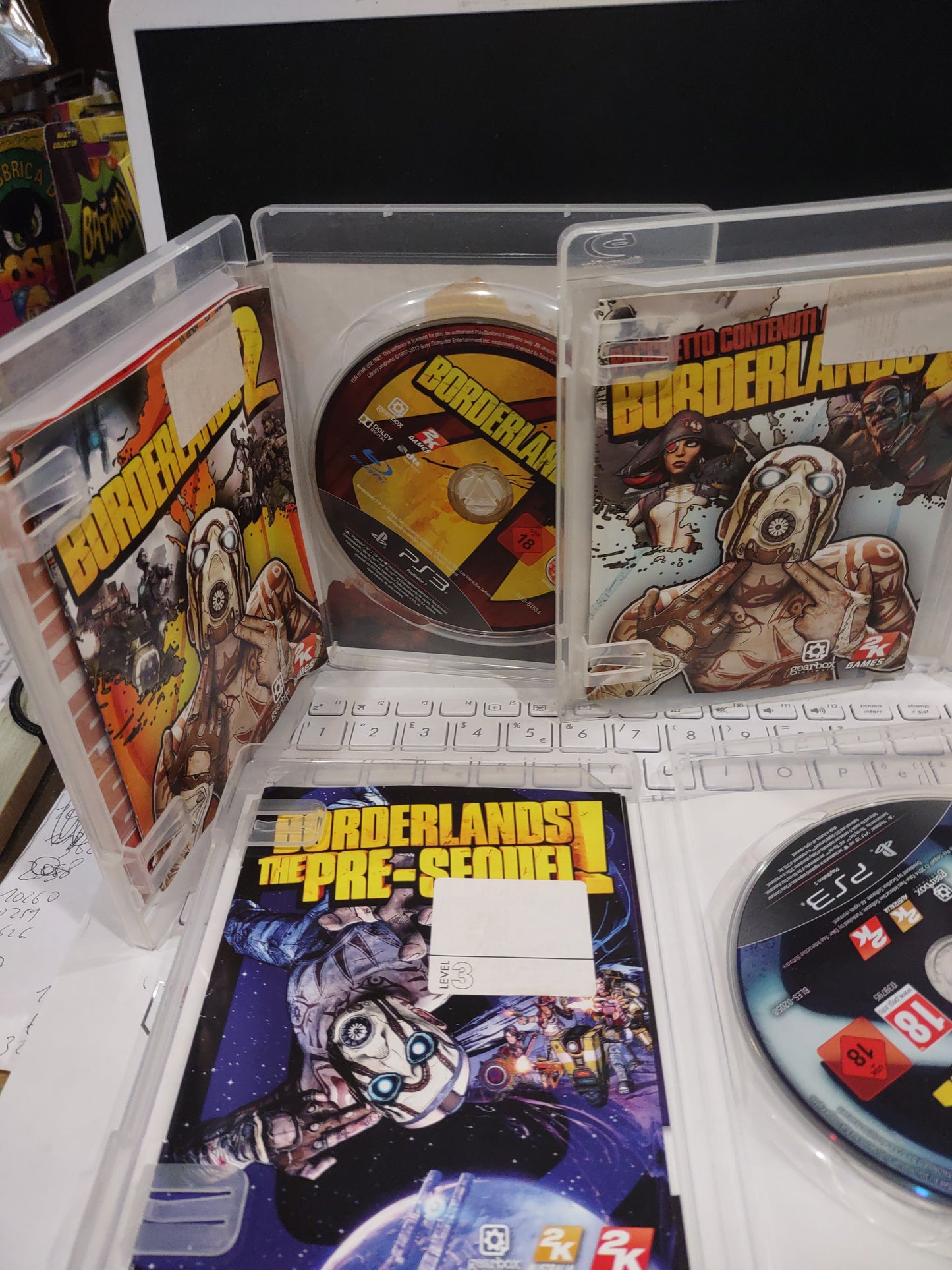 Gioco PlayStation ps3 Borderlands 2 + pacchetto+ pre-sequel