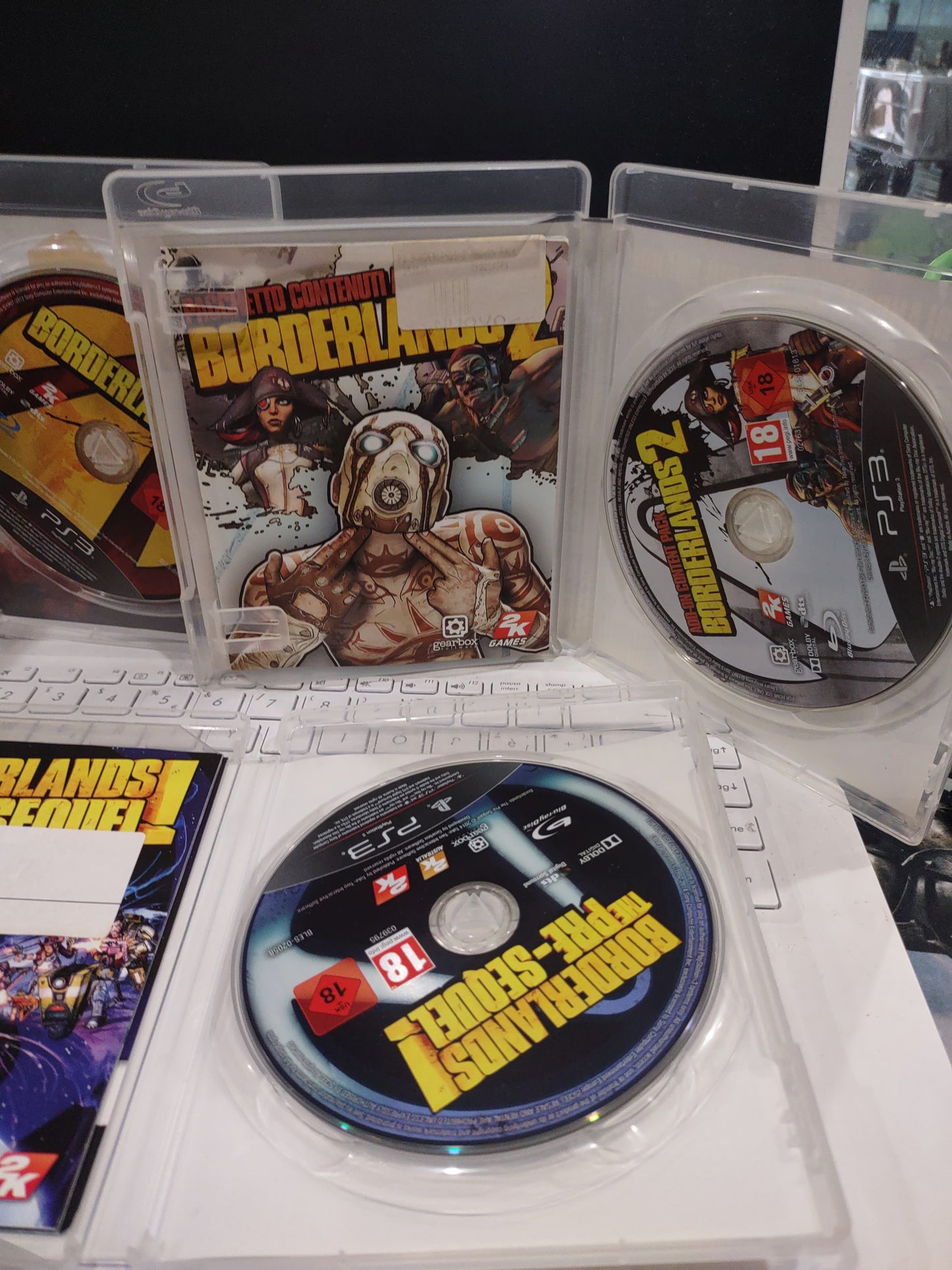 Gioco PlayStation ps3 Borderlands 2 + pacchetto+ pre-sequel