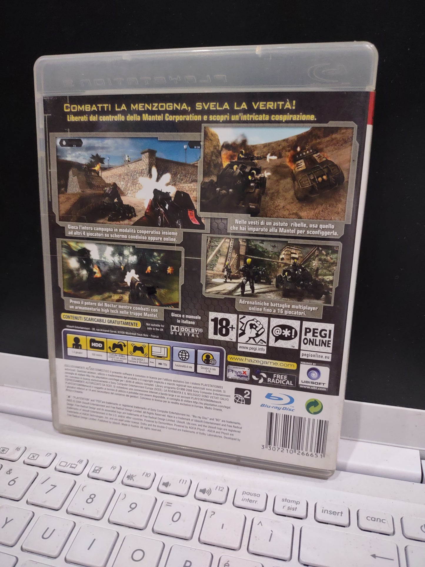 Gioco PlayStation ps3 haze